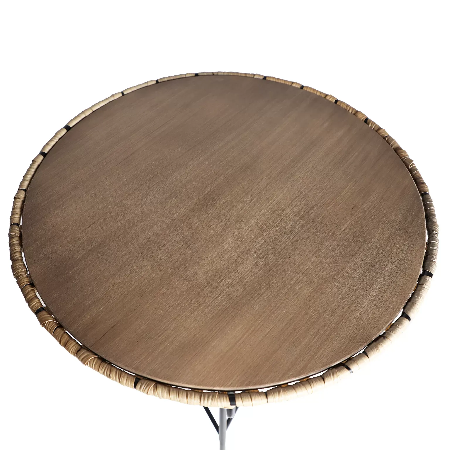 Illustration numéro 2 du produit Table basse en fer noir 66x66x72 cm