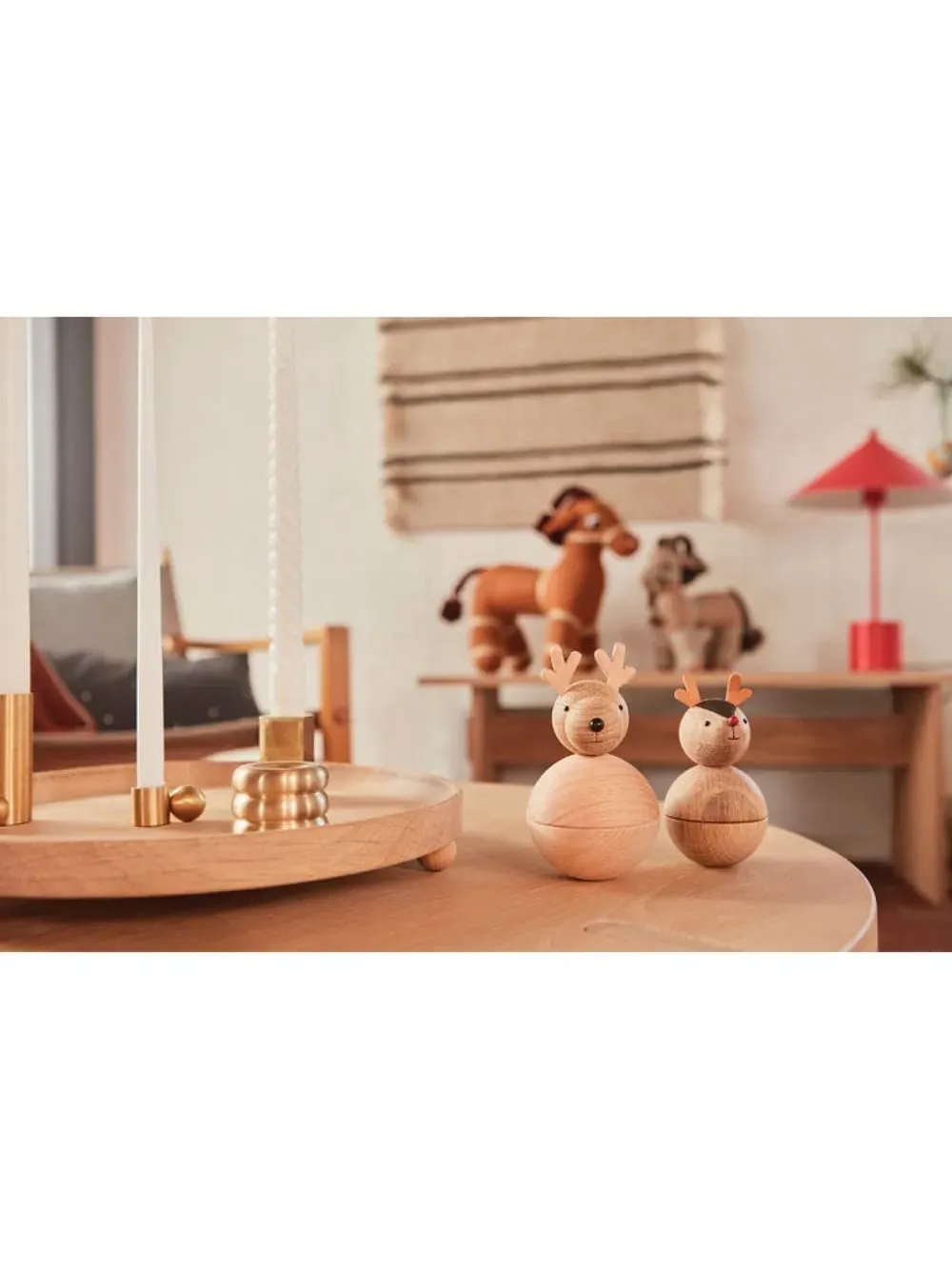 Illustration numéro 2 du produit Bougeoir or en laiton H2x3,9x2cm