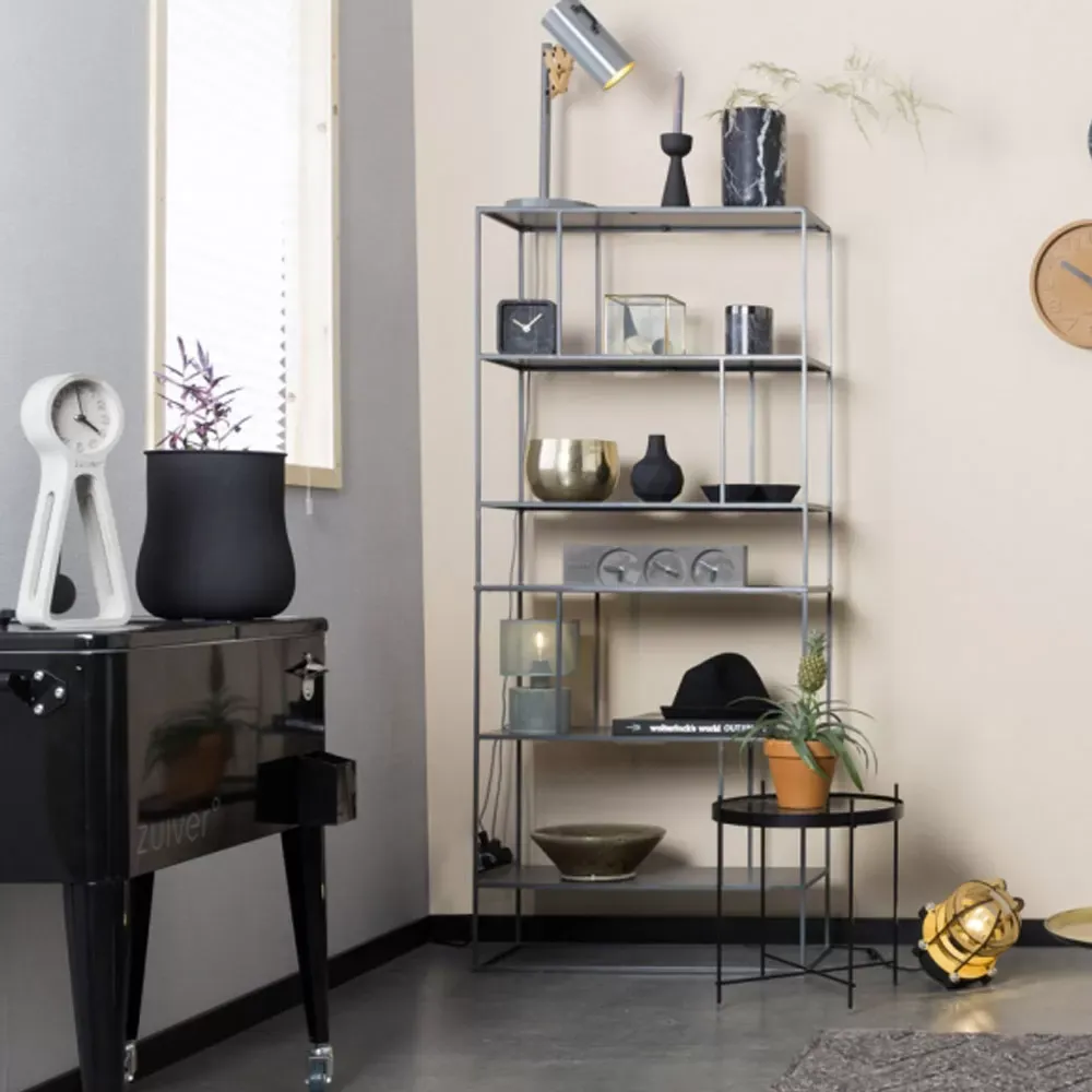 Illustration numéro 2 du produit Glacière à roulettes métal - Noir