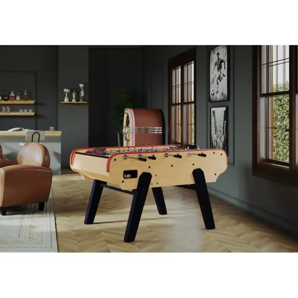 Illustration numéro 2 du produit Scudetto - Baby foot en bois clair