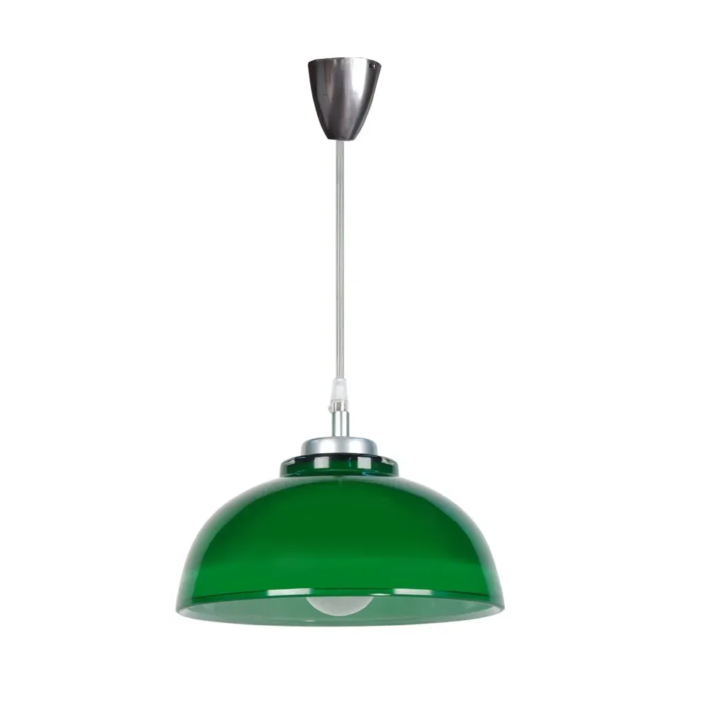 Illustration numéro 2 du produit Suspension  verre,Blanc ,H84xD24,5x P24,5cm