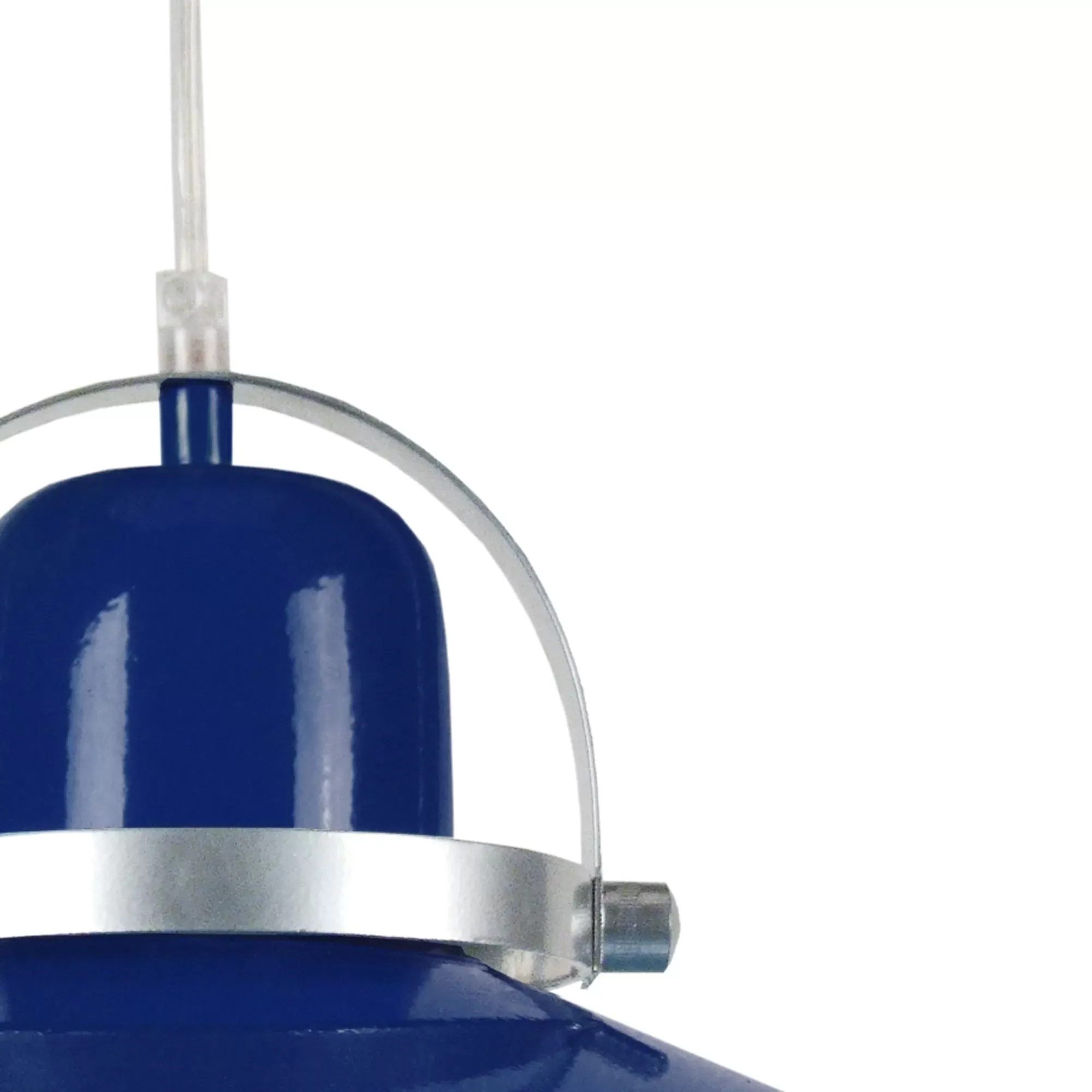 Illustration numéro 2 du produit Suspension  métal,Bleu,H80xD33xP33 cm