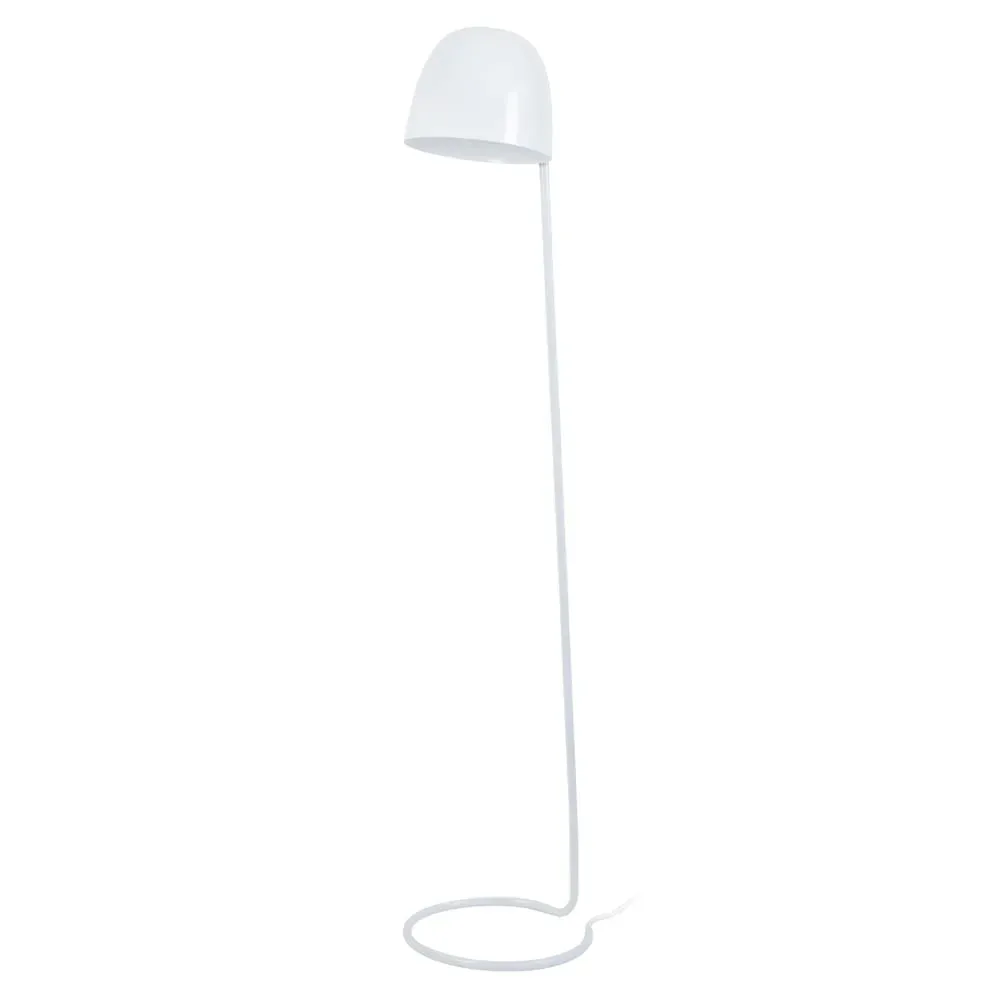 Illustration numéro 2 du produit Lampadaire liseuse  métal,Blanc ,H155xD25xP25cm