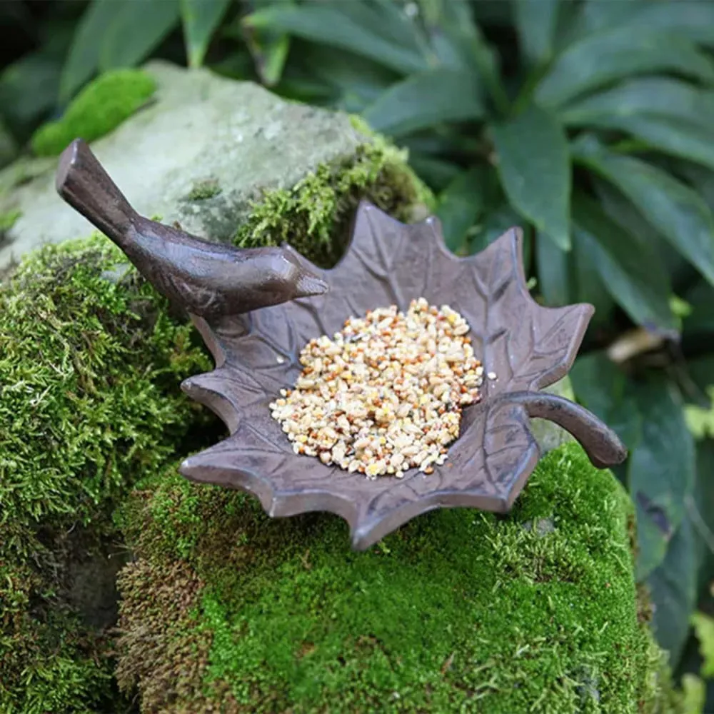 Illustration numéro 2 du produit Bain d'oiseaux en fonte
