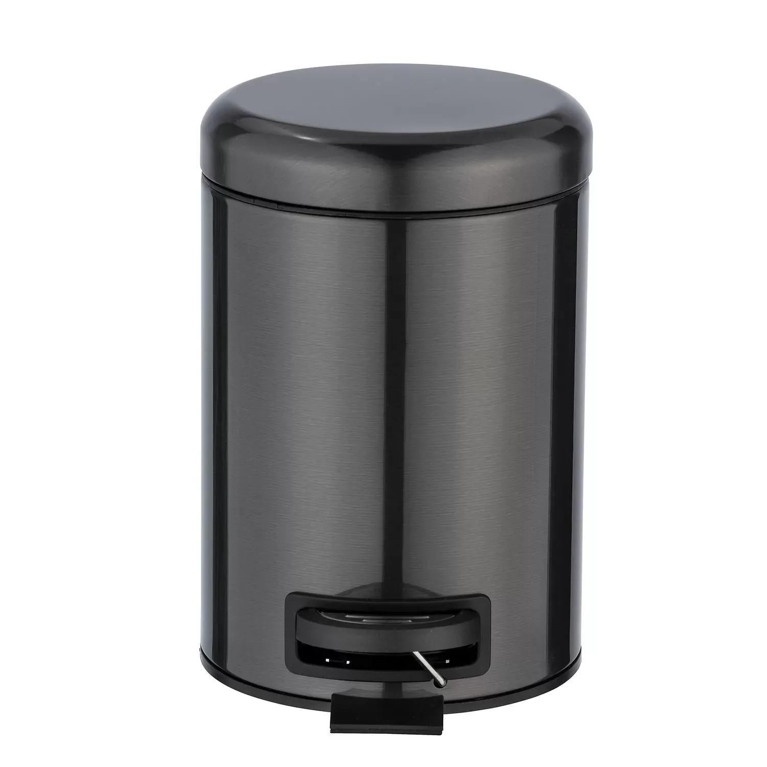 Illustration numéro 2 du produit Poubelle à pédale leman 3 l noir