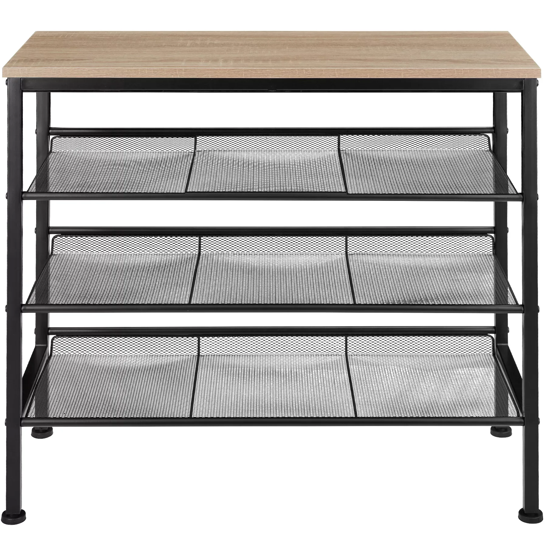 Illustration numéro 2 du produit Étagère à chaussures 755 x 305 x 695 cm Bois clair