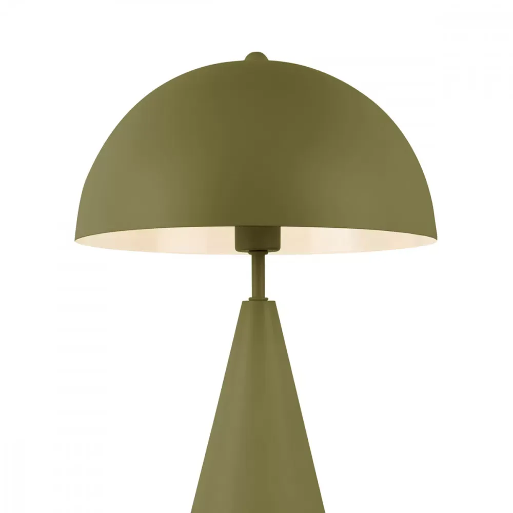 Illustration numéro 2 du produit Lampe de Table fer vert Ø25cm