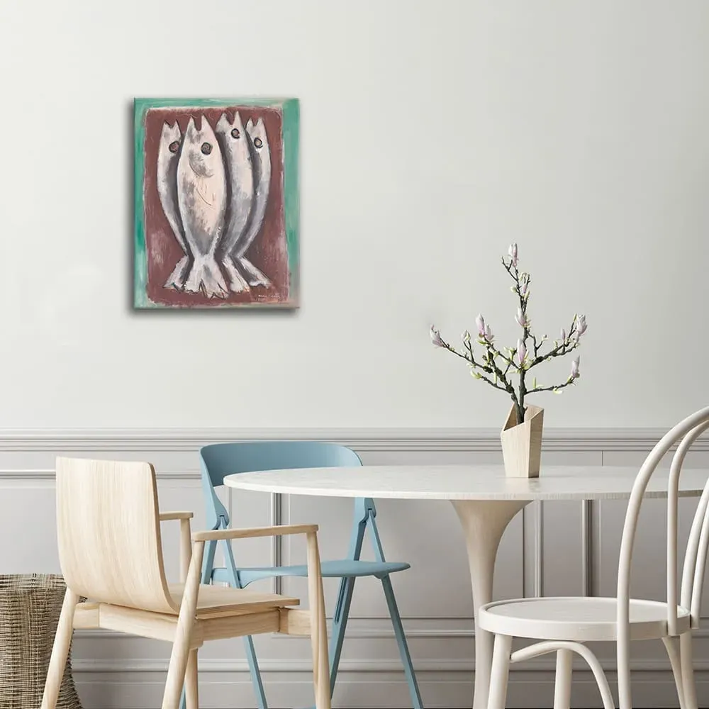 Illustration numéro 2 du produit Tableau - Sea Ghosts - Marsden Hartley 60x80cm