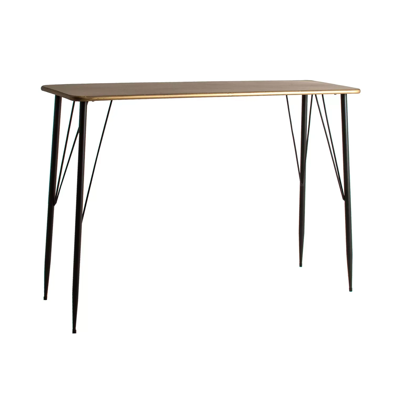 Illustration numéro 2 du produit Pupitre en fer noir 120x60x75 cm