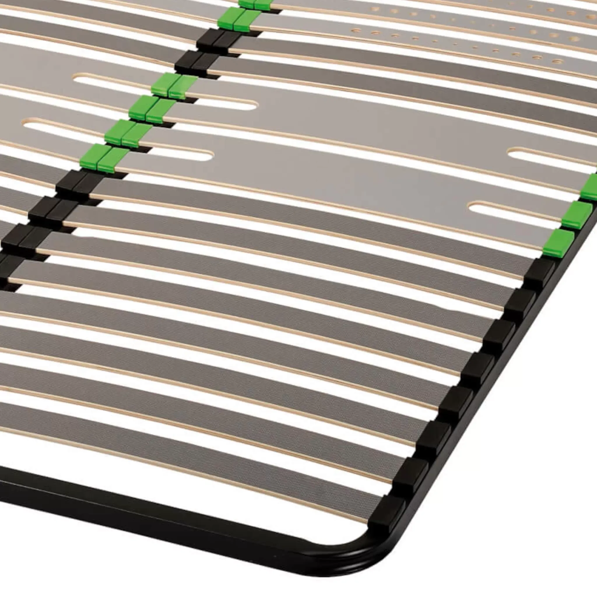 Illustration numéro 2 du produit Cadre à lattes morphologique zone bassin épaules 160x200