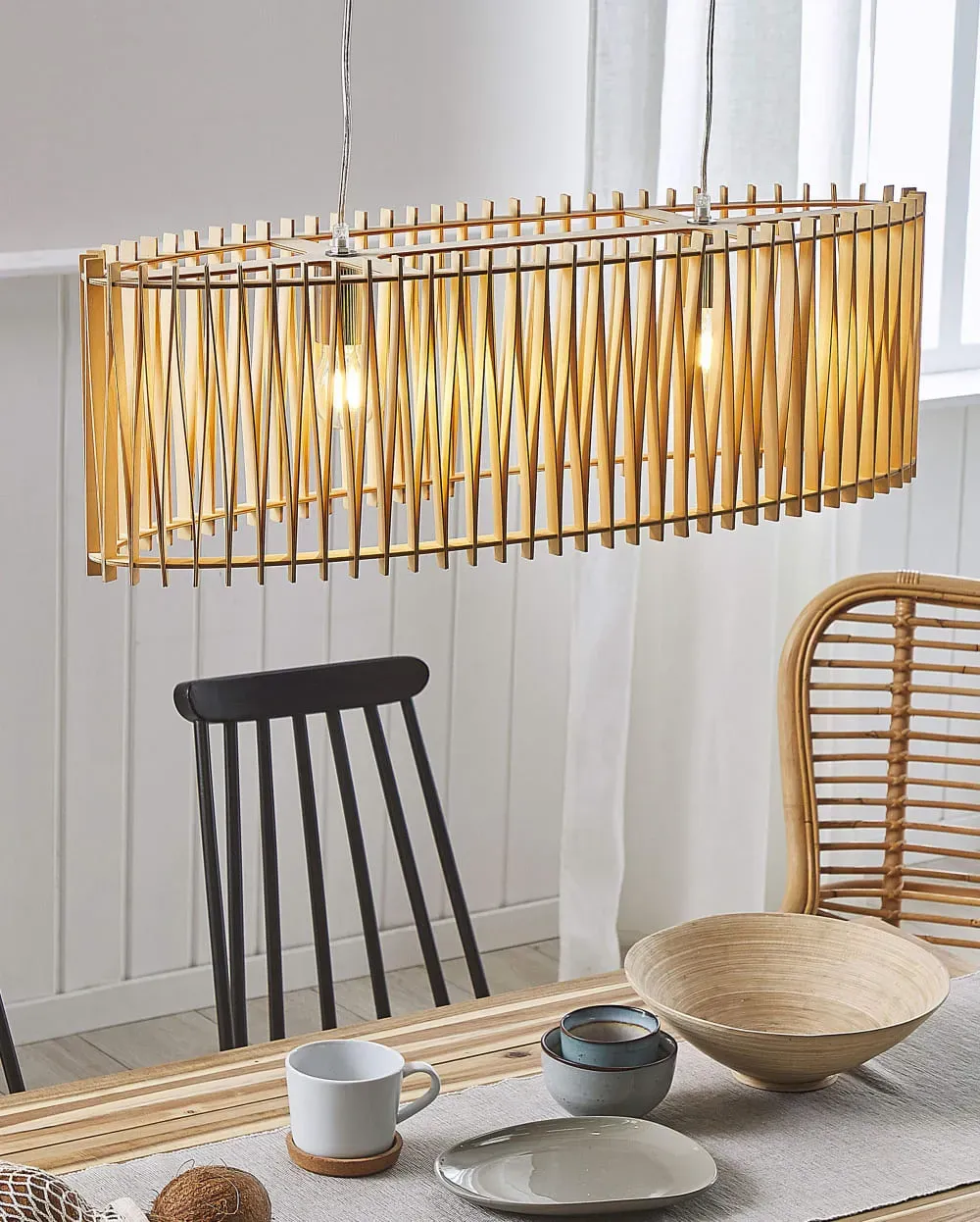 Illustration numéro 2 du produit Suspension d’intérieur marron clair