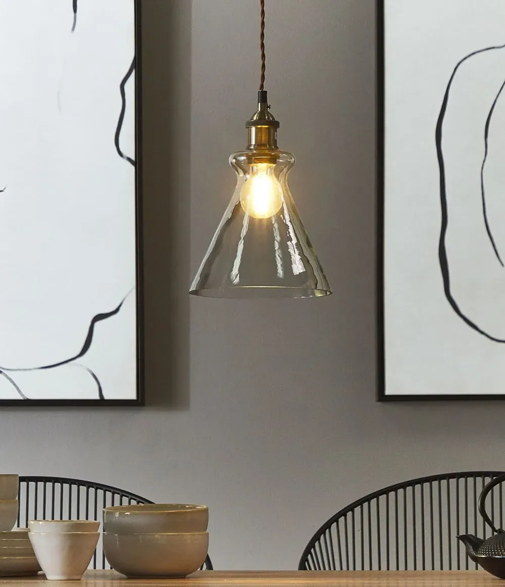 Illustration numéro 2 du produit Suspension d’intérieur verre transparent