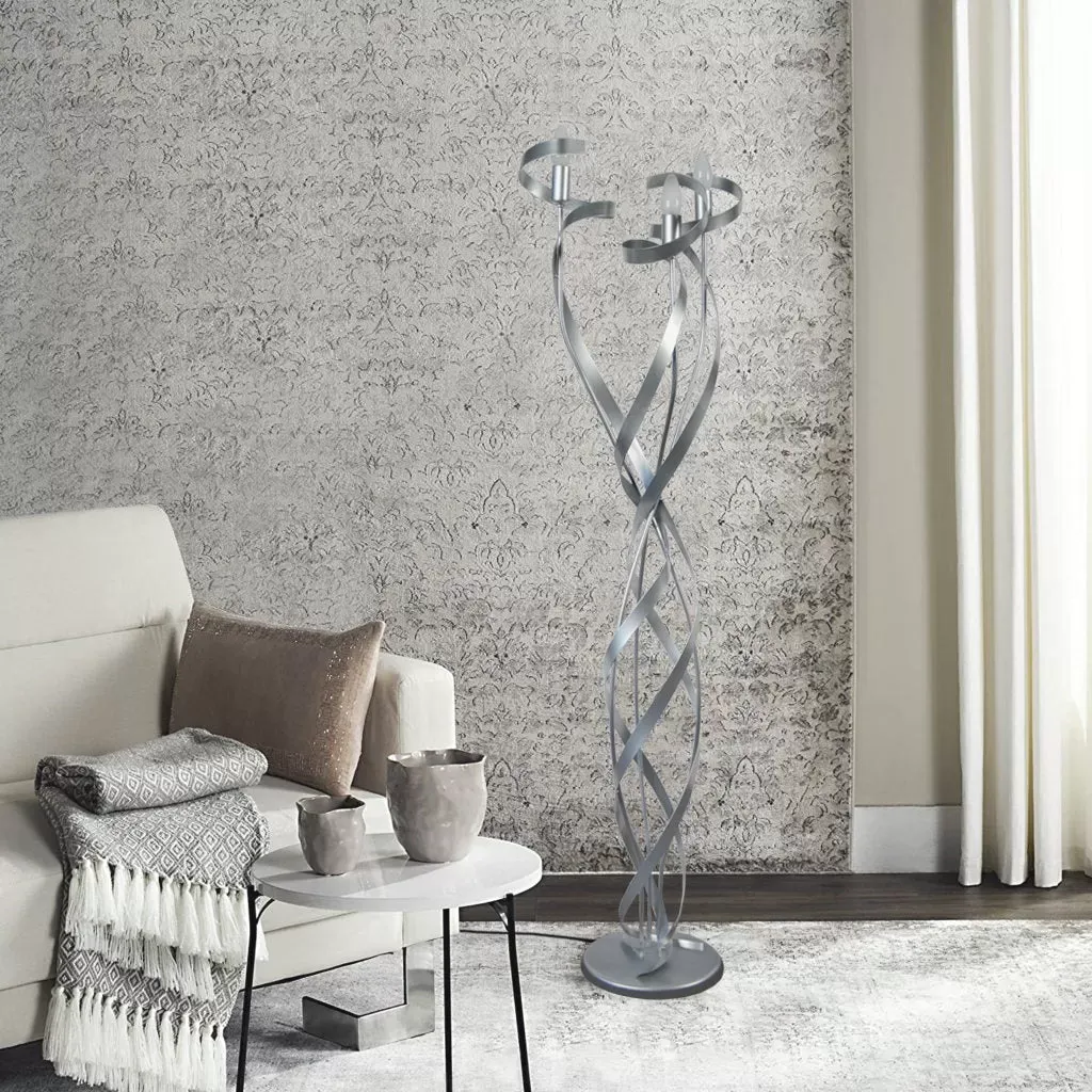 Illustration numéro 2 du produit Lampadaire métal aluminium
