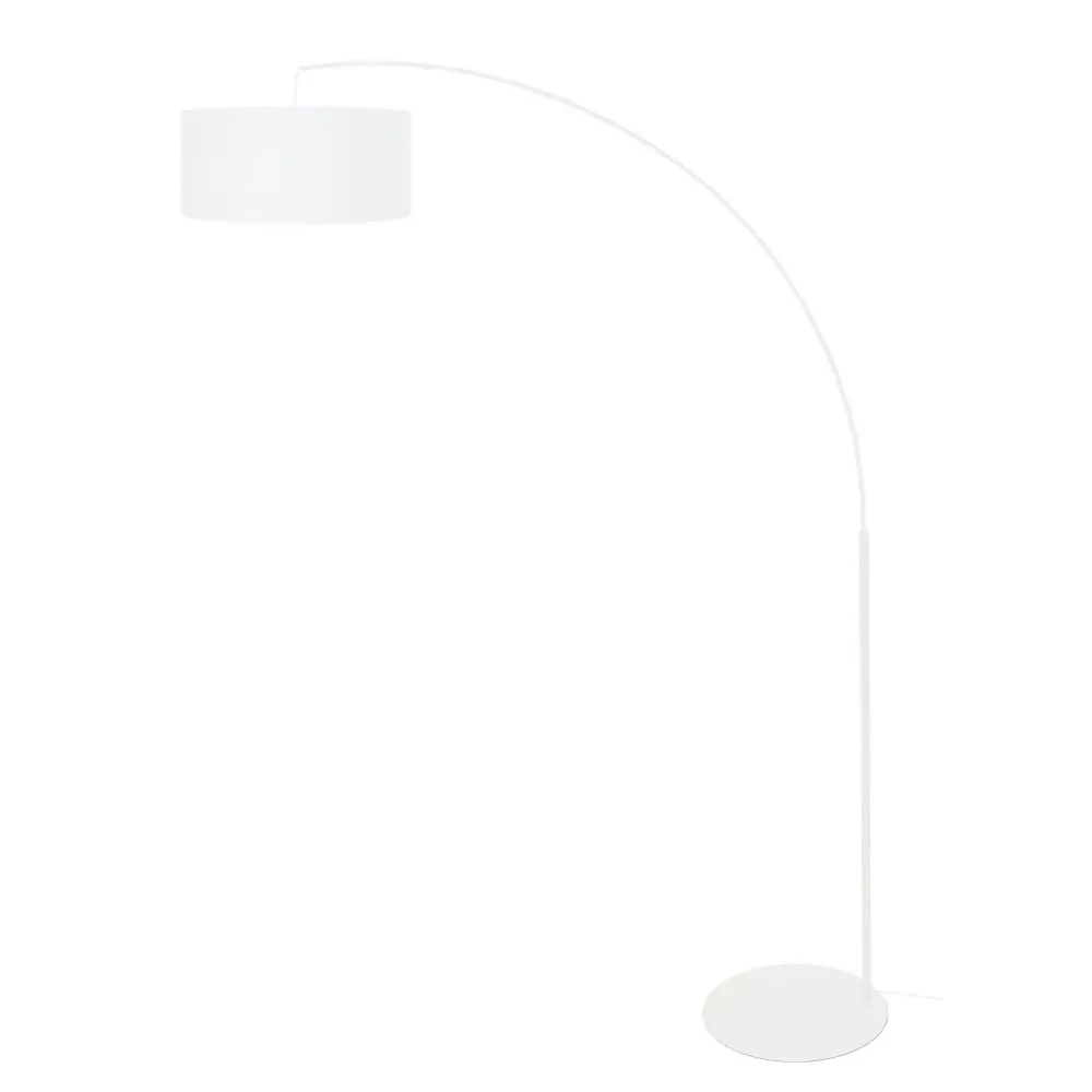 Illustration numéro 2 du produit Lampadaire  métal,Blanc  ,H190xD150xP40cm