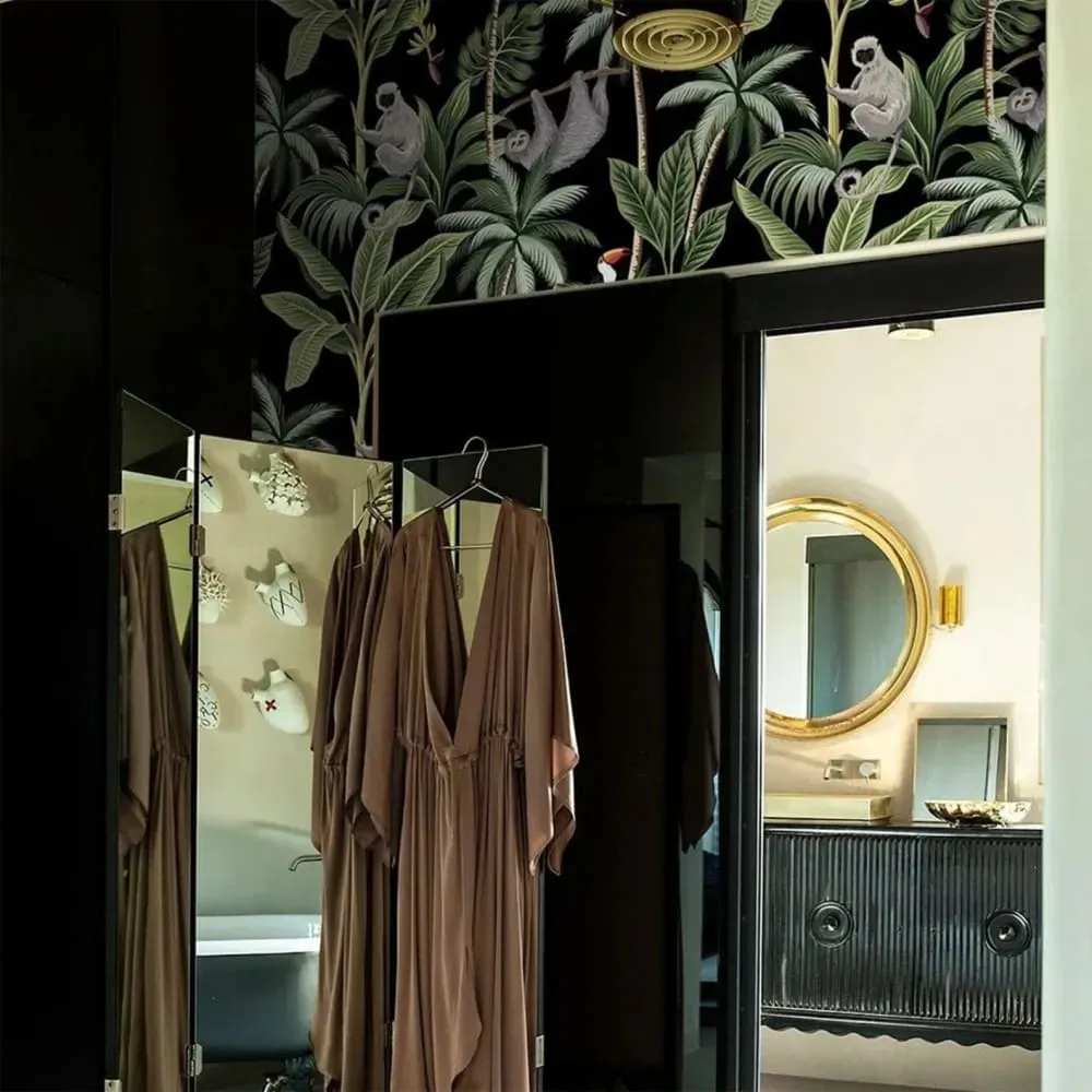 Illustration numéro 2 du produit Papier Peint Singes,papier écologique fin,200x280cm,8 feuilles