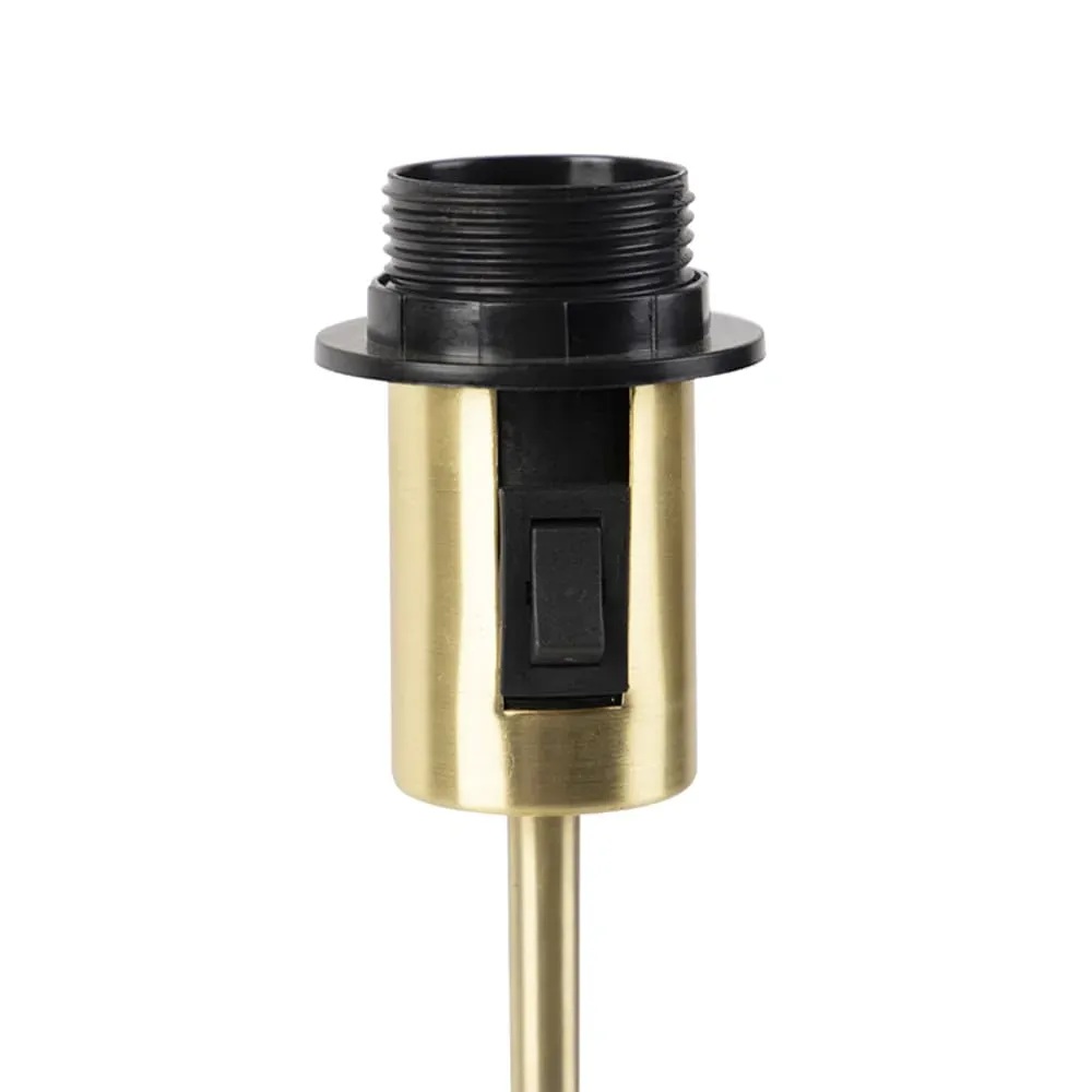 Illustration numéro 2 du produit Lampe de table en acier doré/laiton