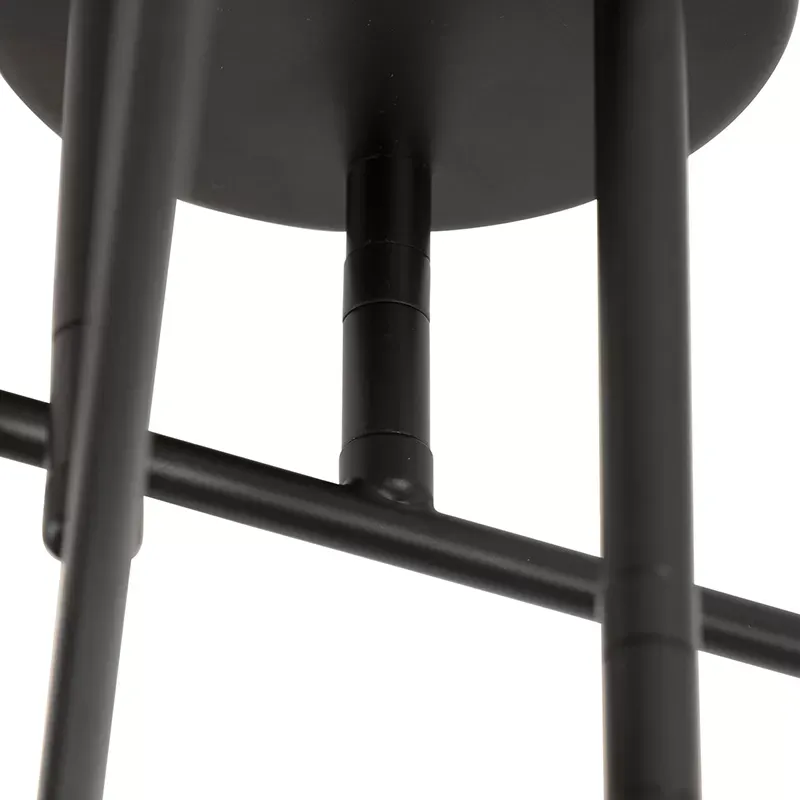 Illustration numéro 2 du produit Plafonnier en acier doré