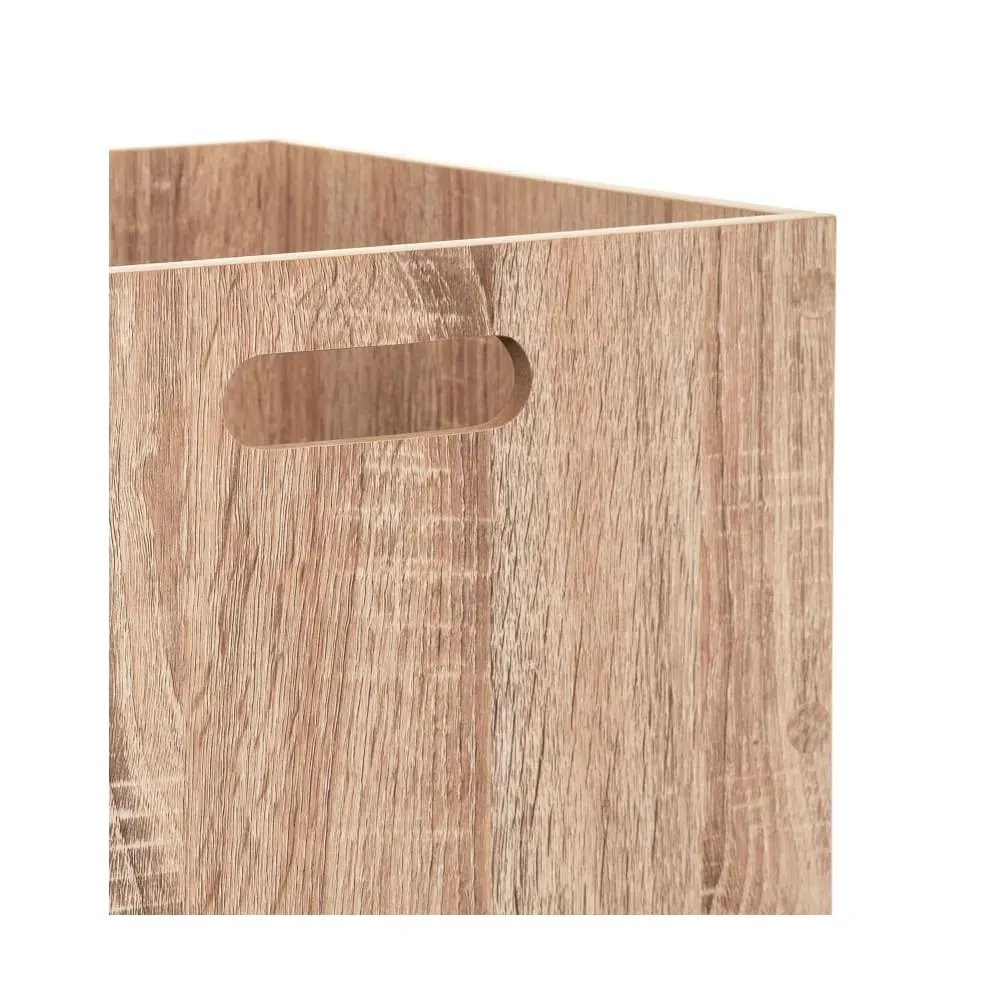 Illustration numéro 2 du produit Boîte de rangement bois - 31x31x31cm