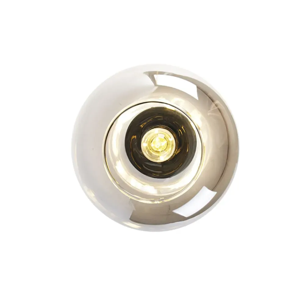 Illustration numéro 2 du produit Plafonnier en verre doré/laiton