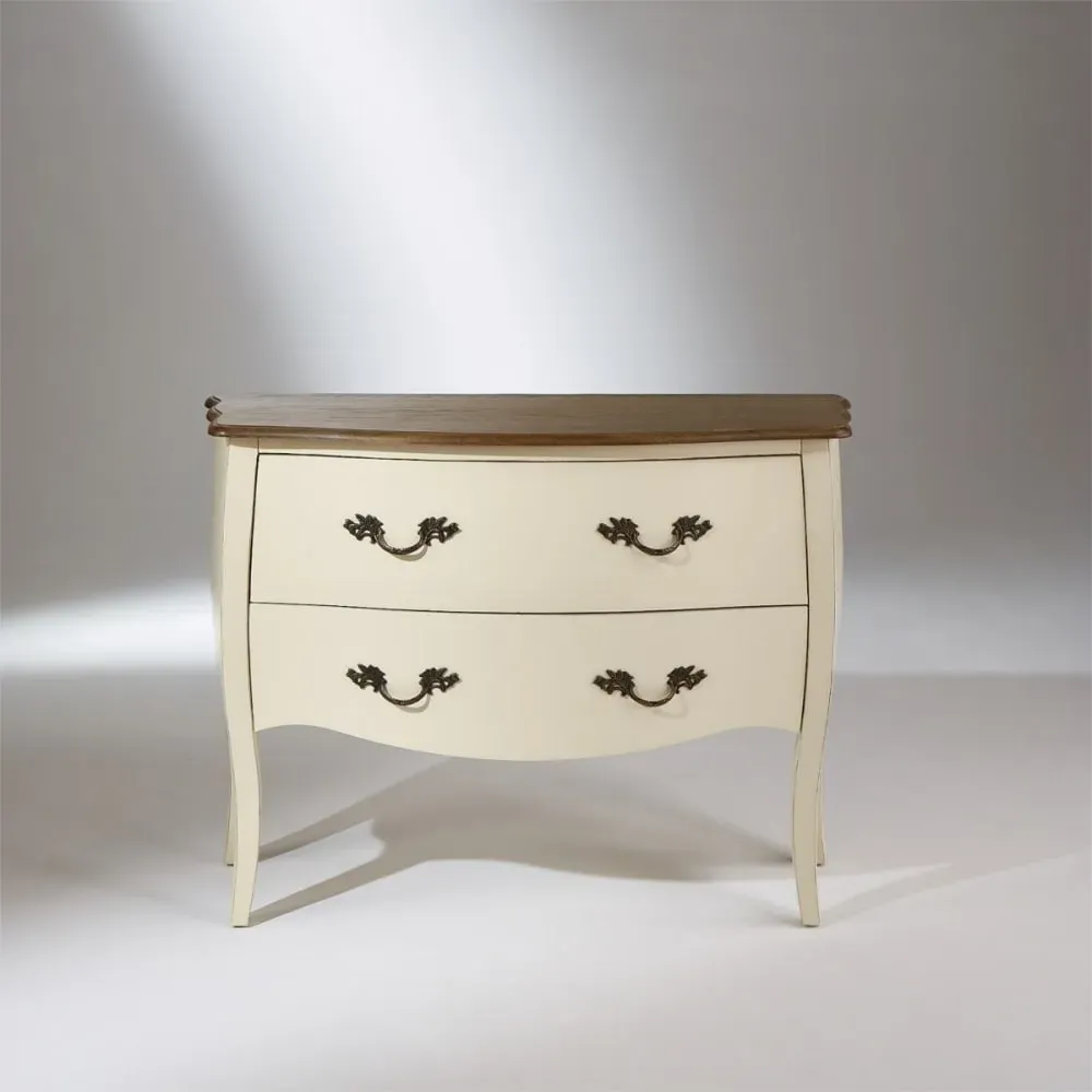 Illustration numéro 2 du produit Commode plateau chêne blanc