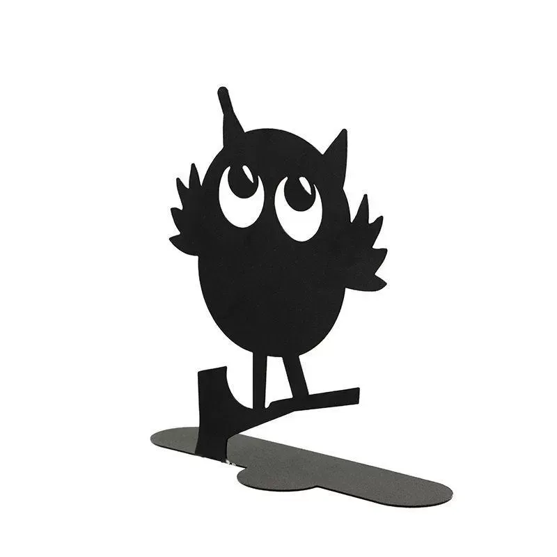 Illustration numéro 2 du produit Porte-spirales d'encens - Chou le hibou noir
