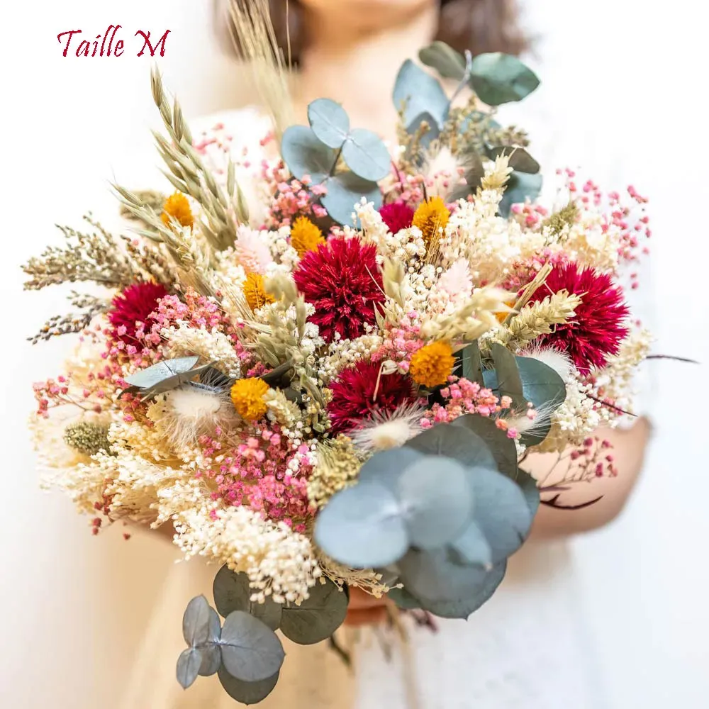 Illustration numéro 2 du produit Bouquet de fleurs séchées M SIMONNE