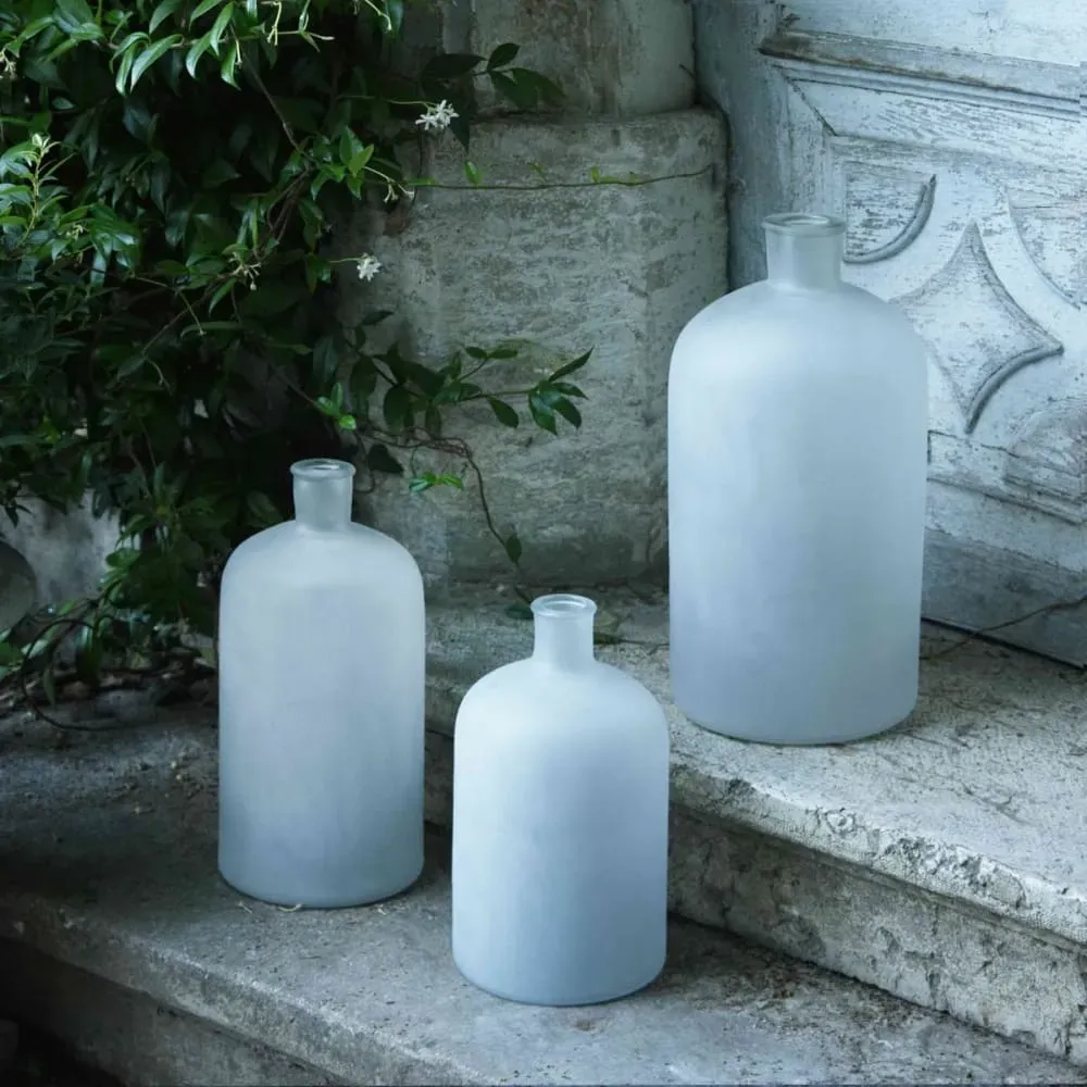 Illustration numéro 2 du produit Bonbonne en verre dépoli bouteille