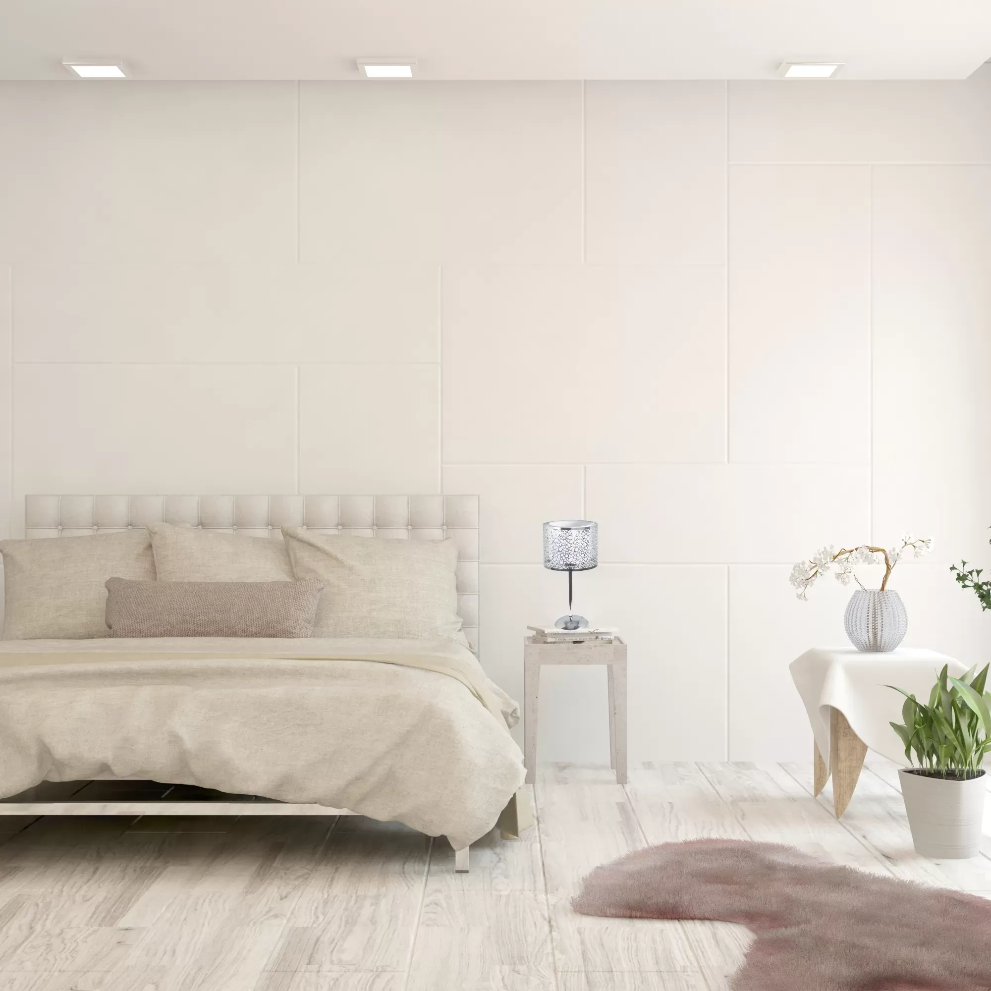 Illustration numéro 2 du produit Lampe de table en métal avec cercles ronds