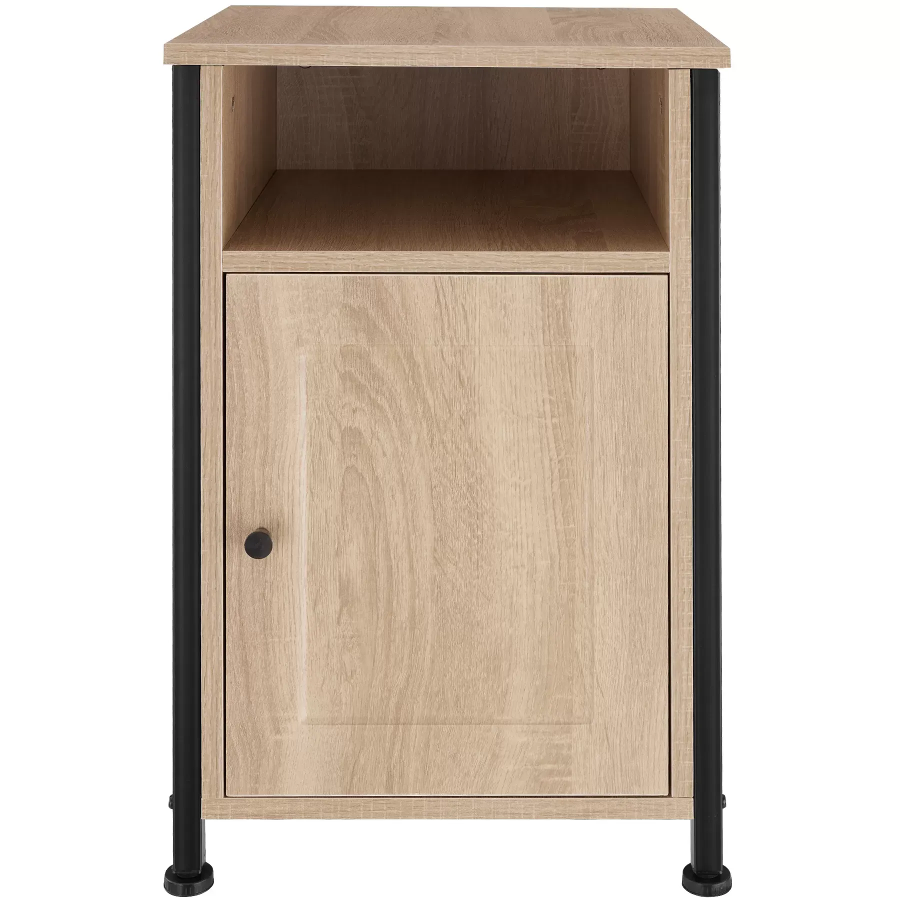 Illustration numéro 2 du produit Table de chevet Style industriel 40 x 42 x 605 cm Bois clair