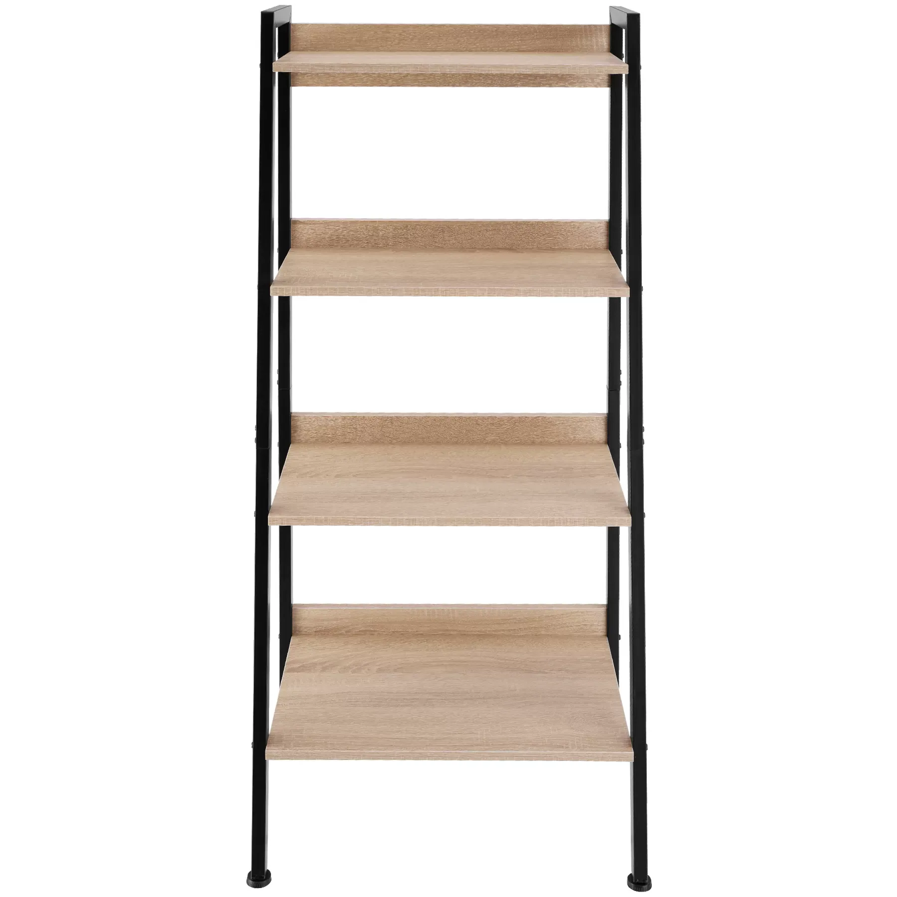 Illustration numéro 2 du produit Étagère Style industriel anti-basculement 575x34x138 cm bois clair