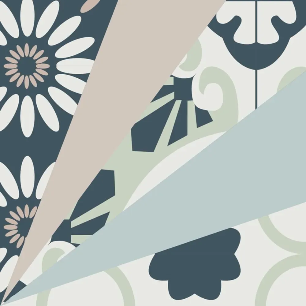 Illustration numéro 2 du produit 5 contremarches adhésives en PVC - 15x100 cm - Multicolore - 99DECO