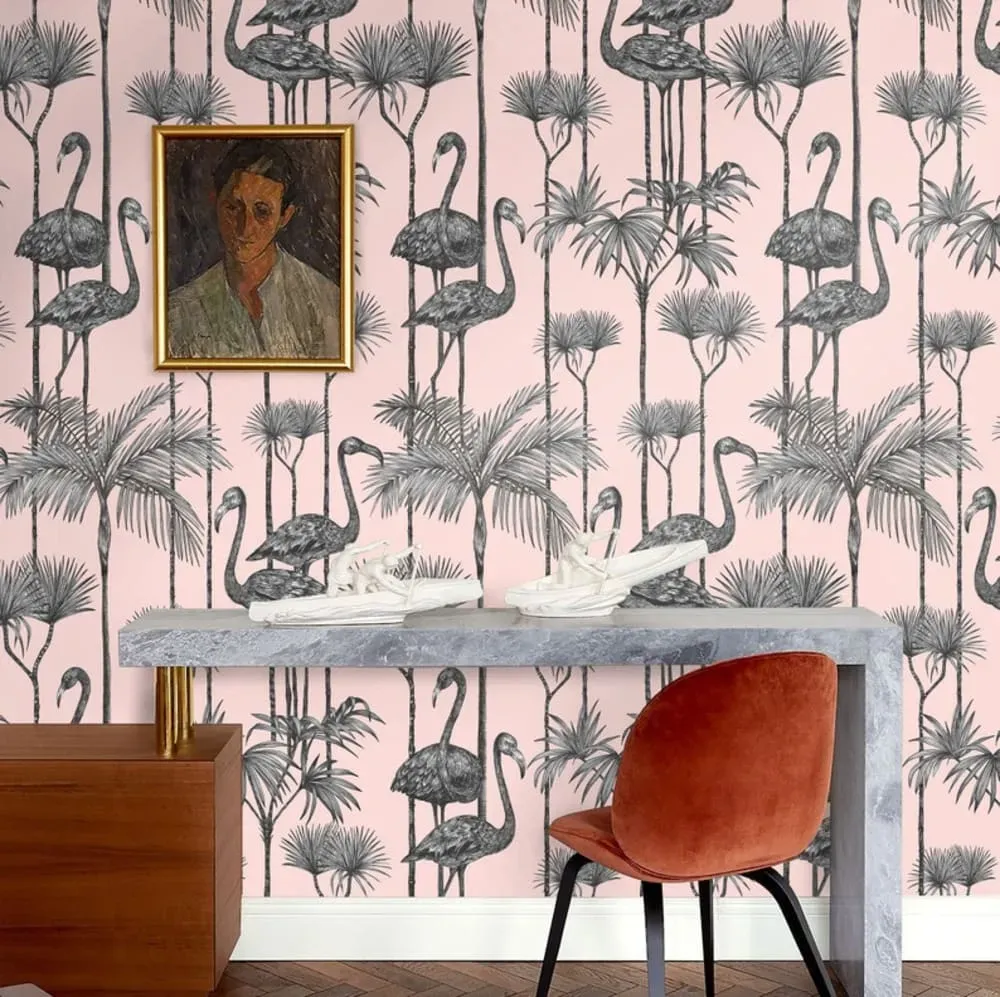 Illustration numéro 2 du produit Papier Peint Pélicans,papier écologique fin,200x280cm,8 feuilles