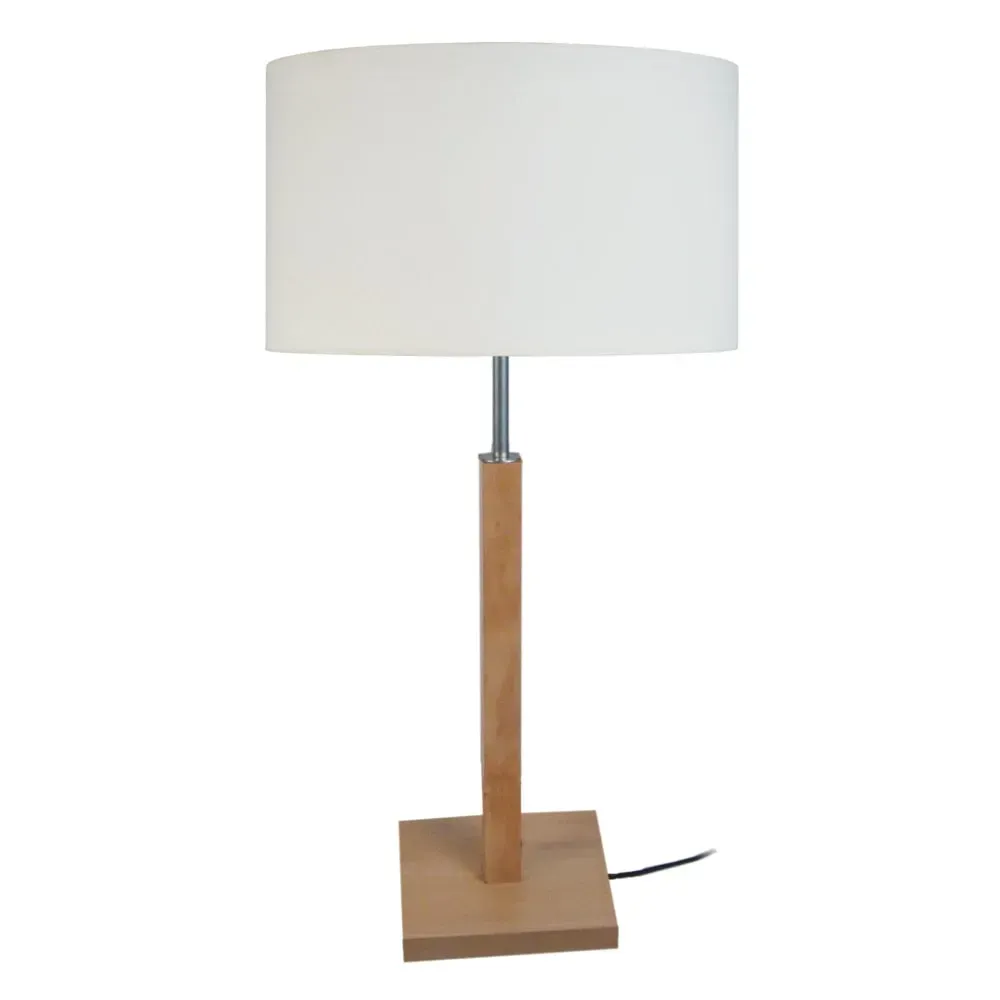 Illustration numéro 2 du produit Lampes à poser  bois,naturel,H54xD30xP30 cm