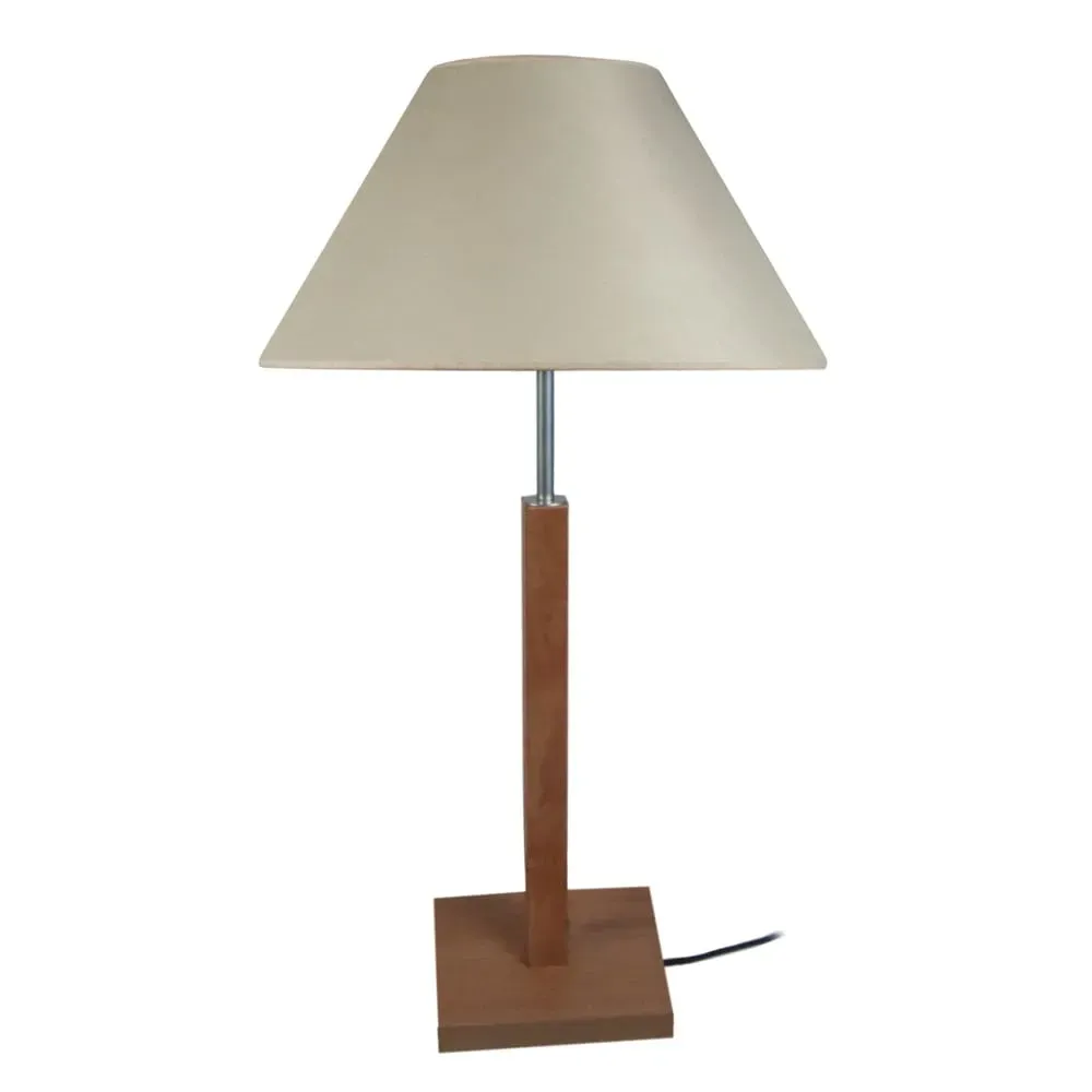 Illustration numéro 2 du produit Lampes à poser  bois,foncé ,H56xD30xP30 cm