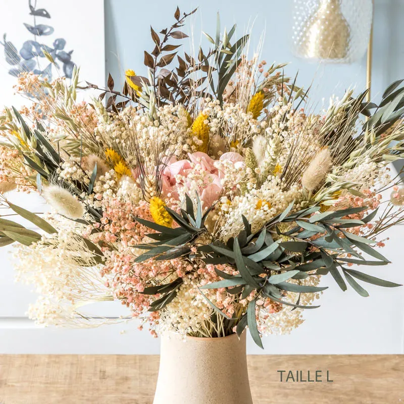 Illustration numéro 2 du produit Bouquet de fleurs séchées L EMMA