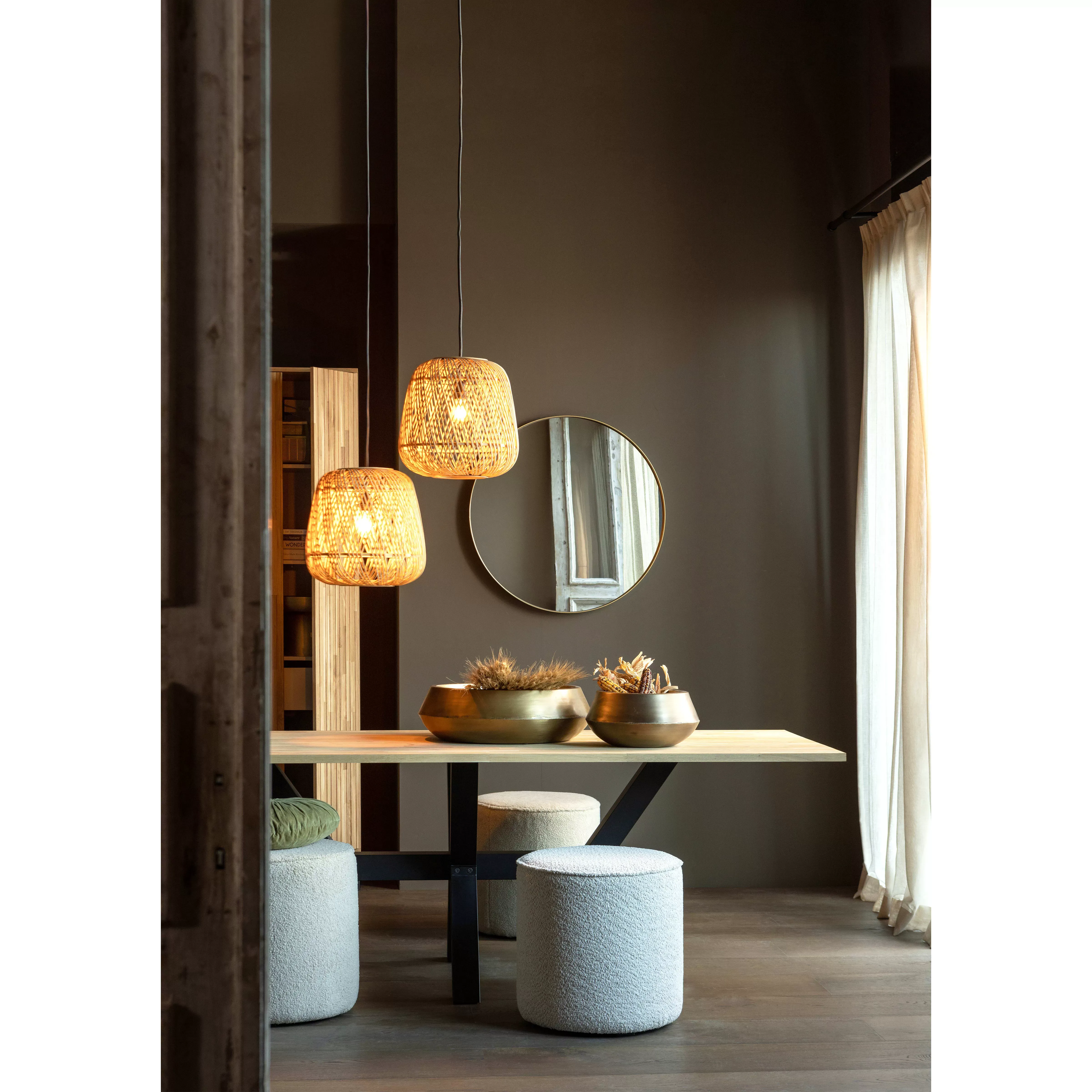 Illustration numéro 2 du produit Pied de table Zeeland en métal noir