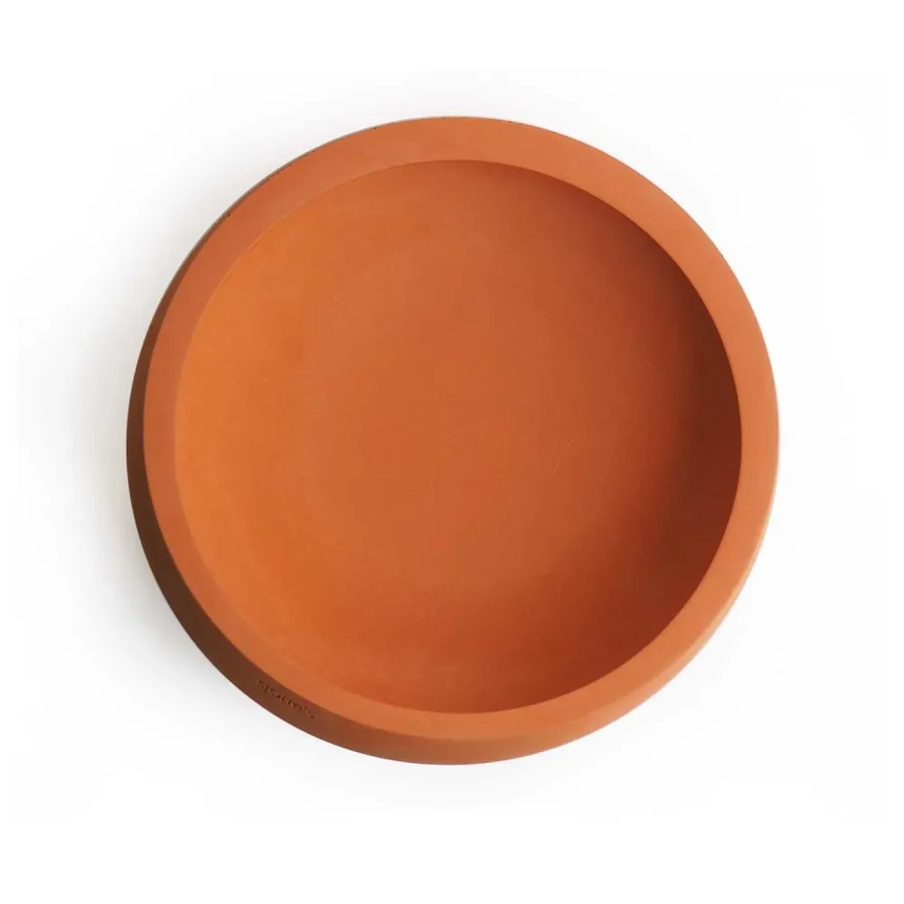 Illustration numéro 2 du produit Videpoche en béton naturel teinté terracotta