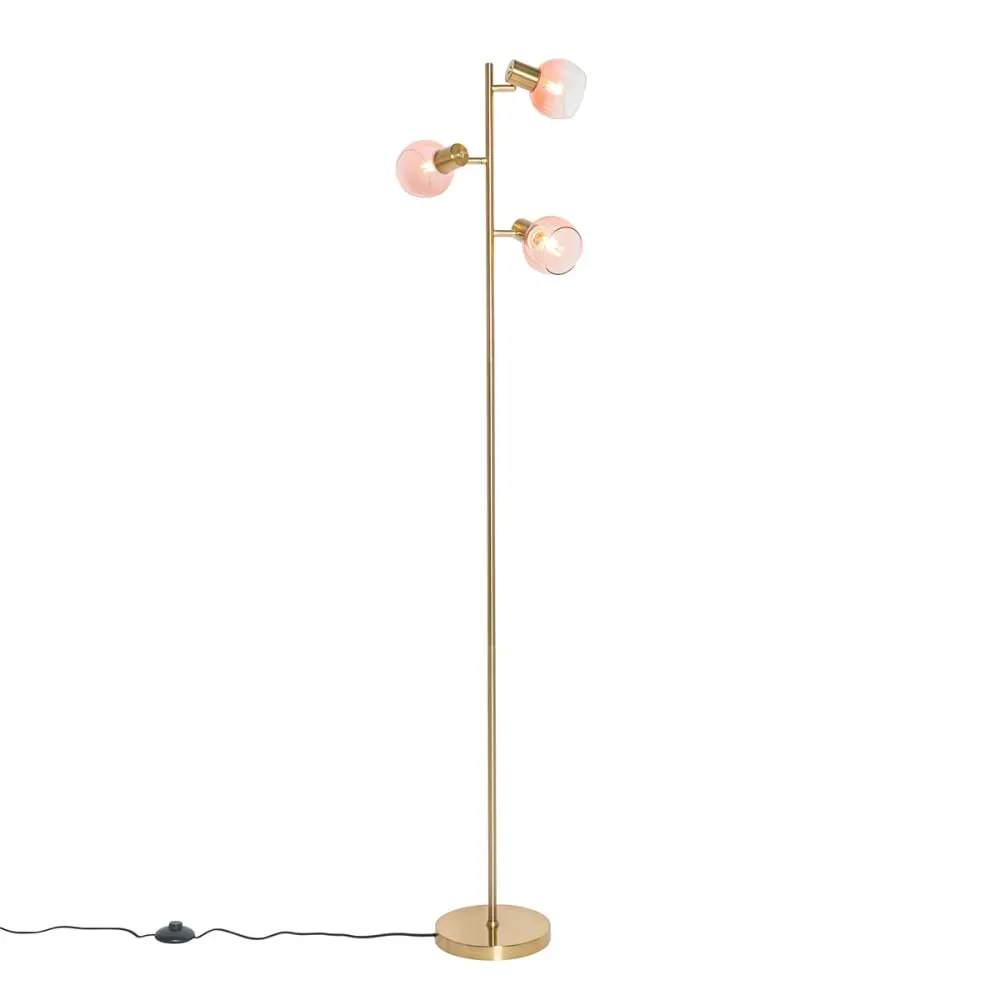 Illustration numéro 2 du produit Lampadaire en acier rose