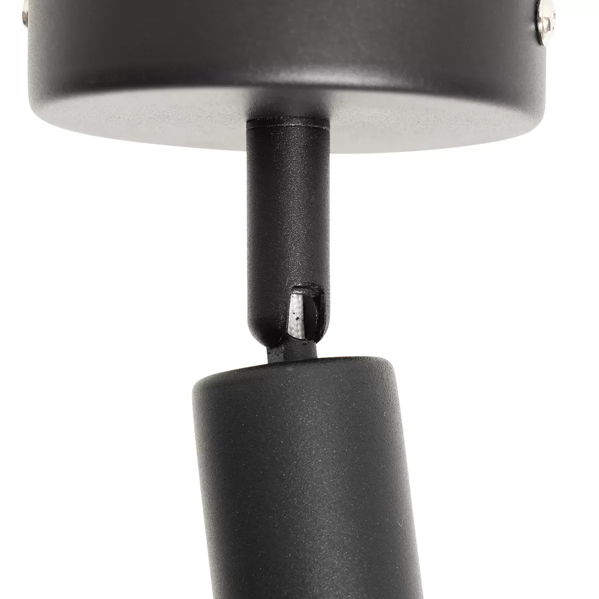 Illustration numéro 2 du produit Spot murale en plastique doré/laiton