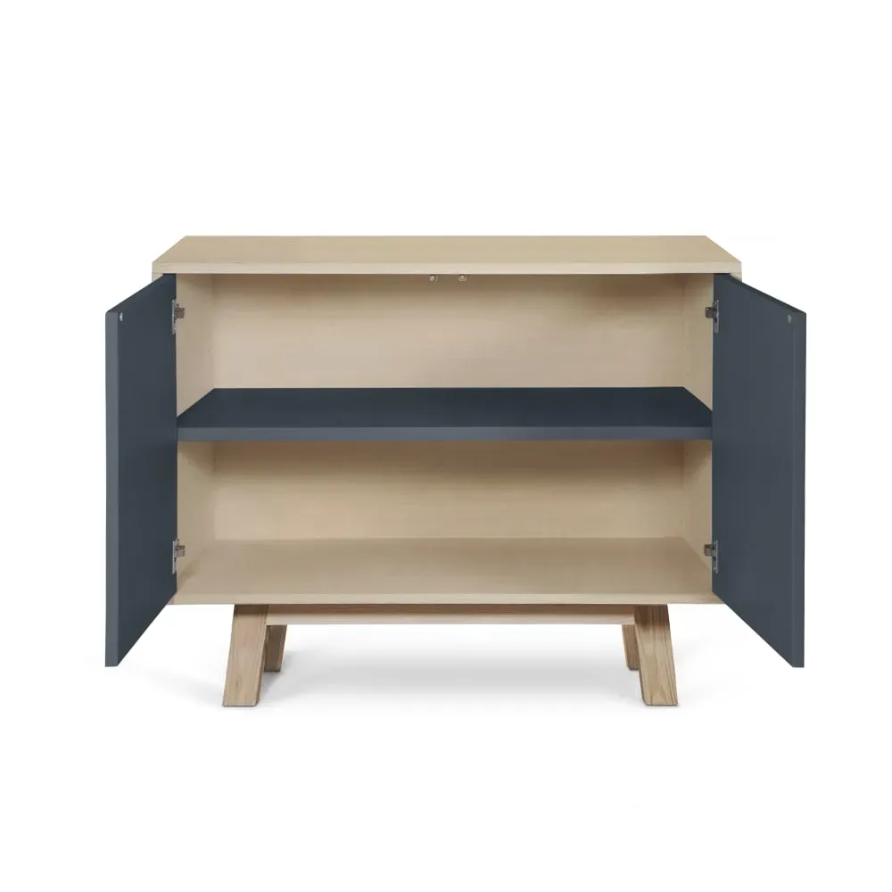 Illustration numéro 2 du produit Buffet bas 2 portes 100 cm, en frêne