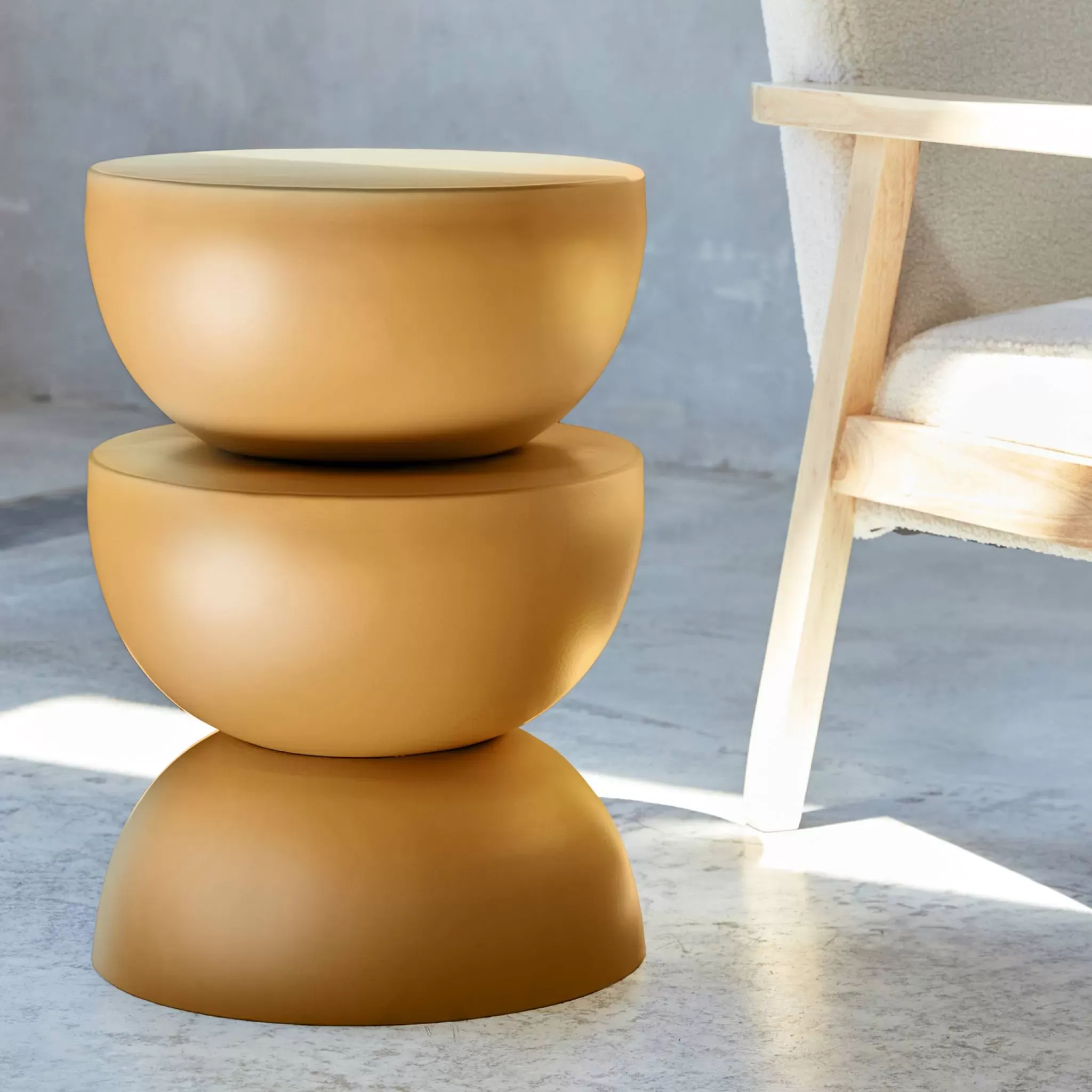 Illustration numéro 2 du produit Table d'appoint en métal D32