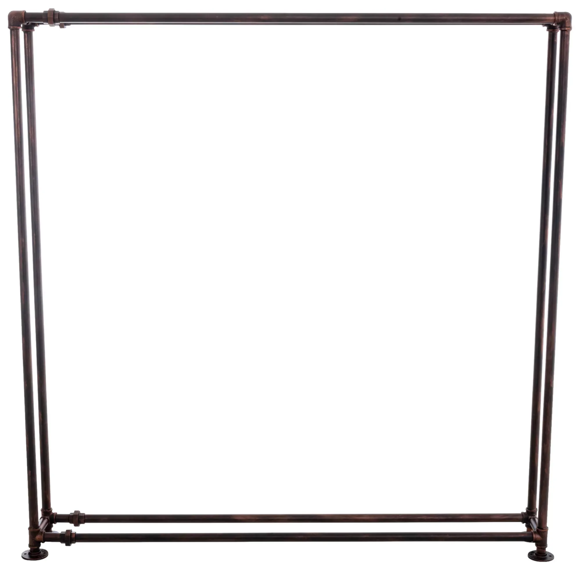 Illustration numéro 2 du produit Porte-bûches solide et design en métal Bronze