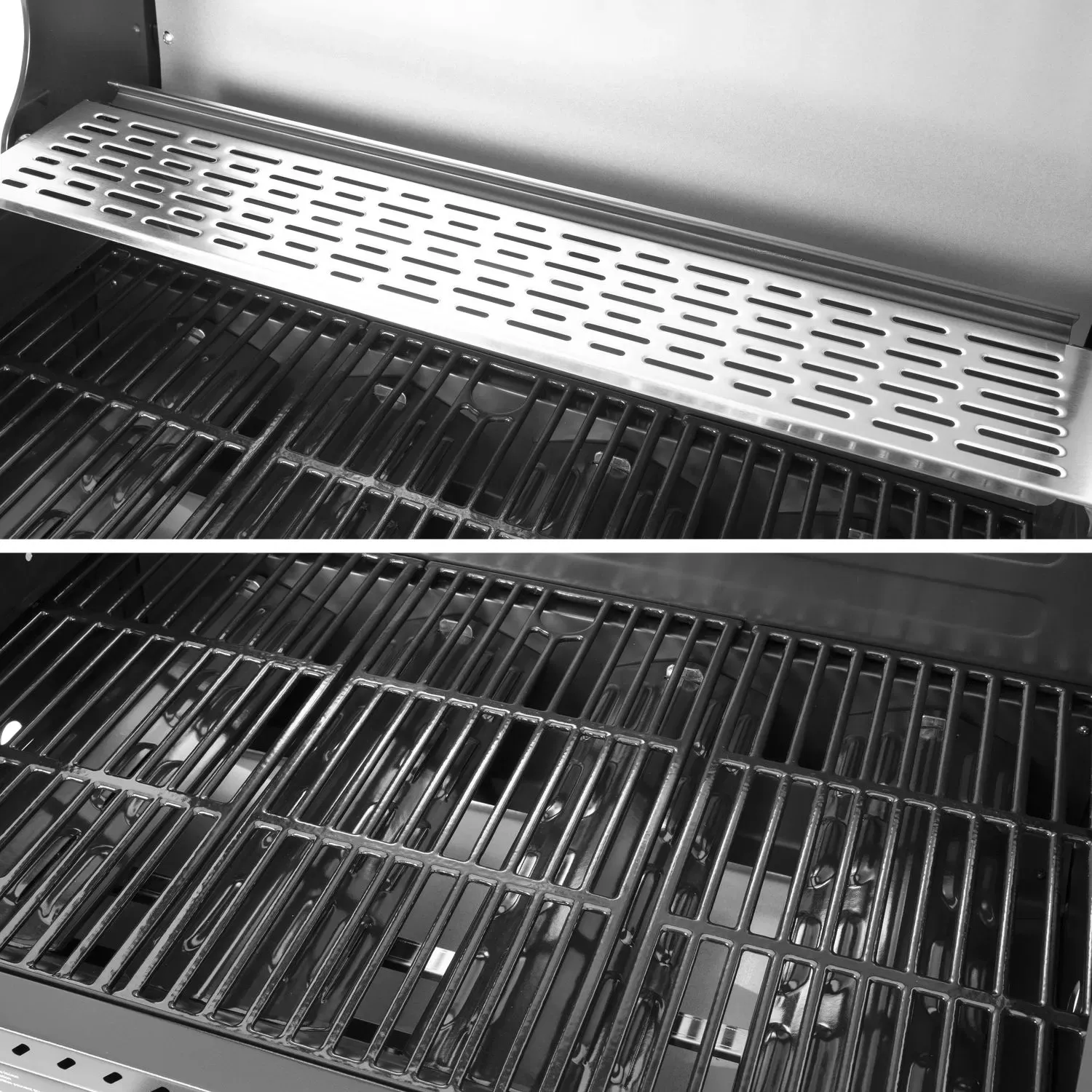 Illustration numéro 2 du produit Cuisine extérieure modulable au gaz 4 brûleurs évier desserte