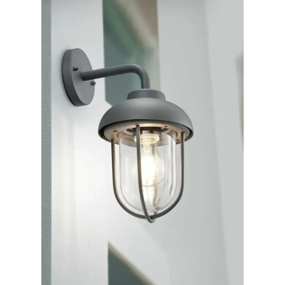 Illustration numéro 2 du produit Luminaires de jardin en métal anthracite