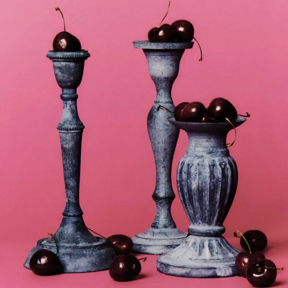 Illustration numéro 2 du produit Chandelier décoratif en acier gris H23