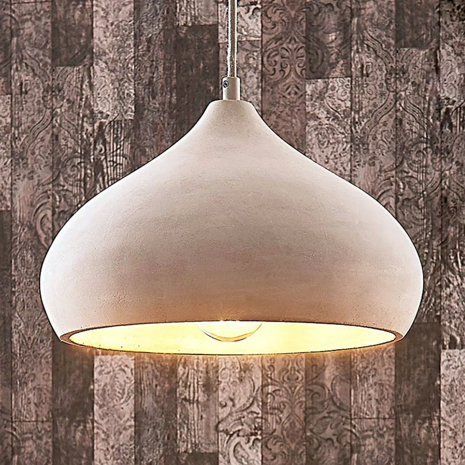 Illustration numéro 2 du produit Suspension en béton Gris