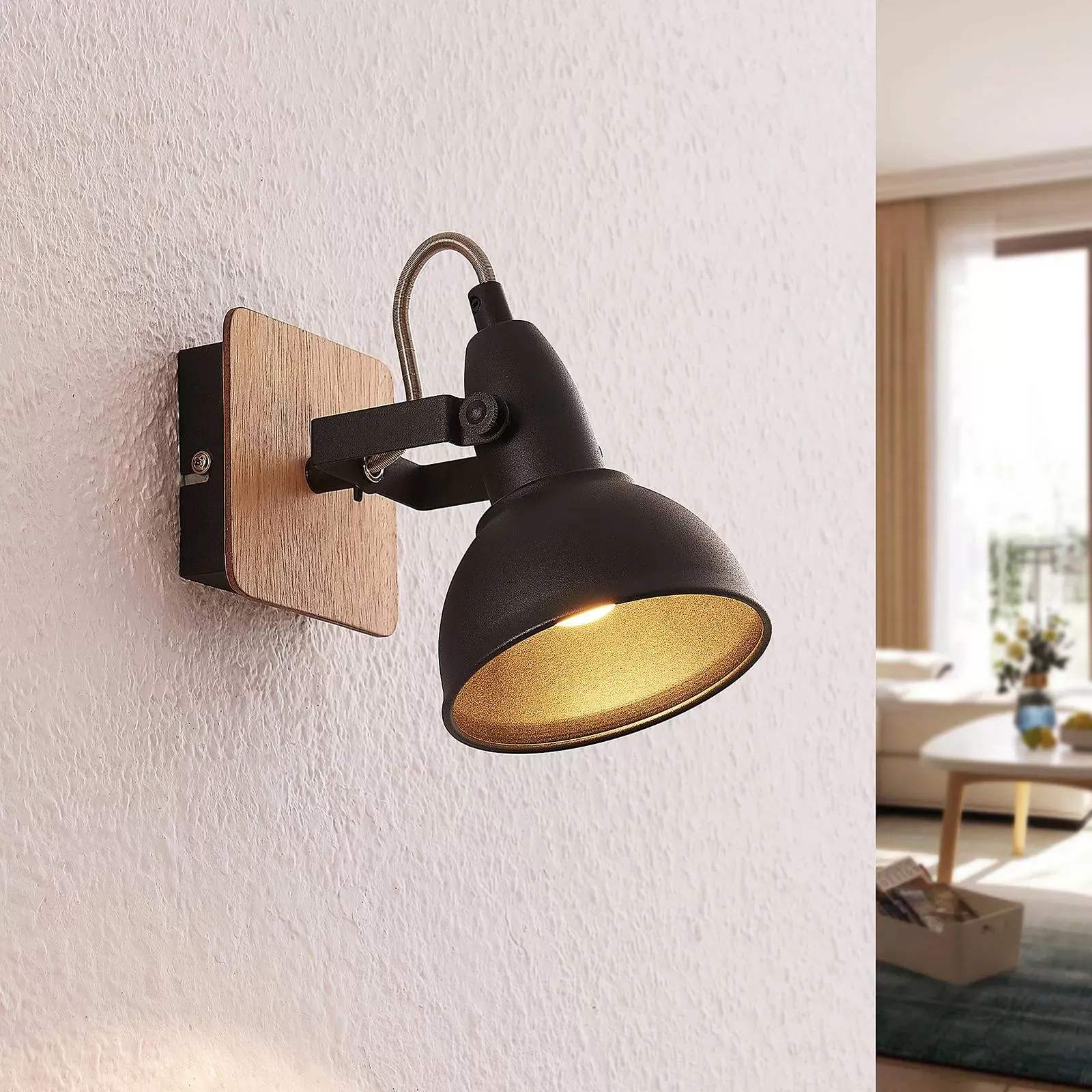 Illustration numéro 2 du produit Spot en Métal Marron