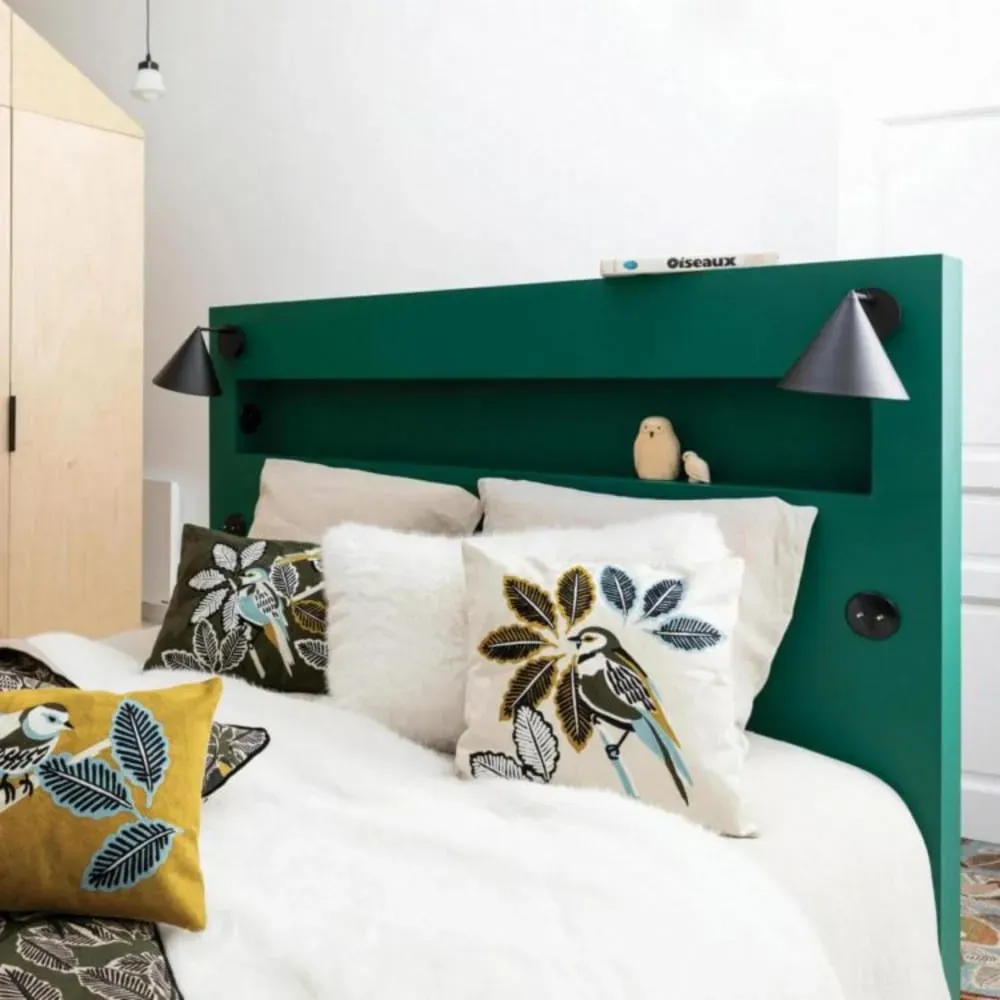 Illustration numéro 2 du produit Plaid en Polyester Blanc Neige 130x170 cm