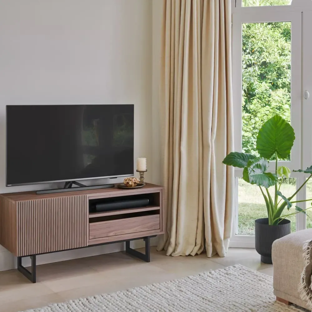 Illustration numéro 2 du produit Meuble TV en noyer - collection CANNES