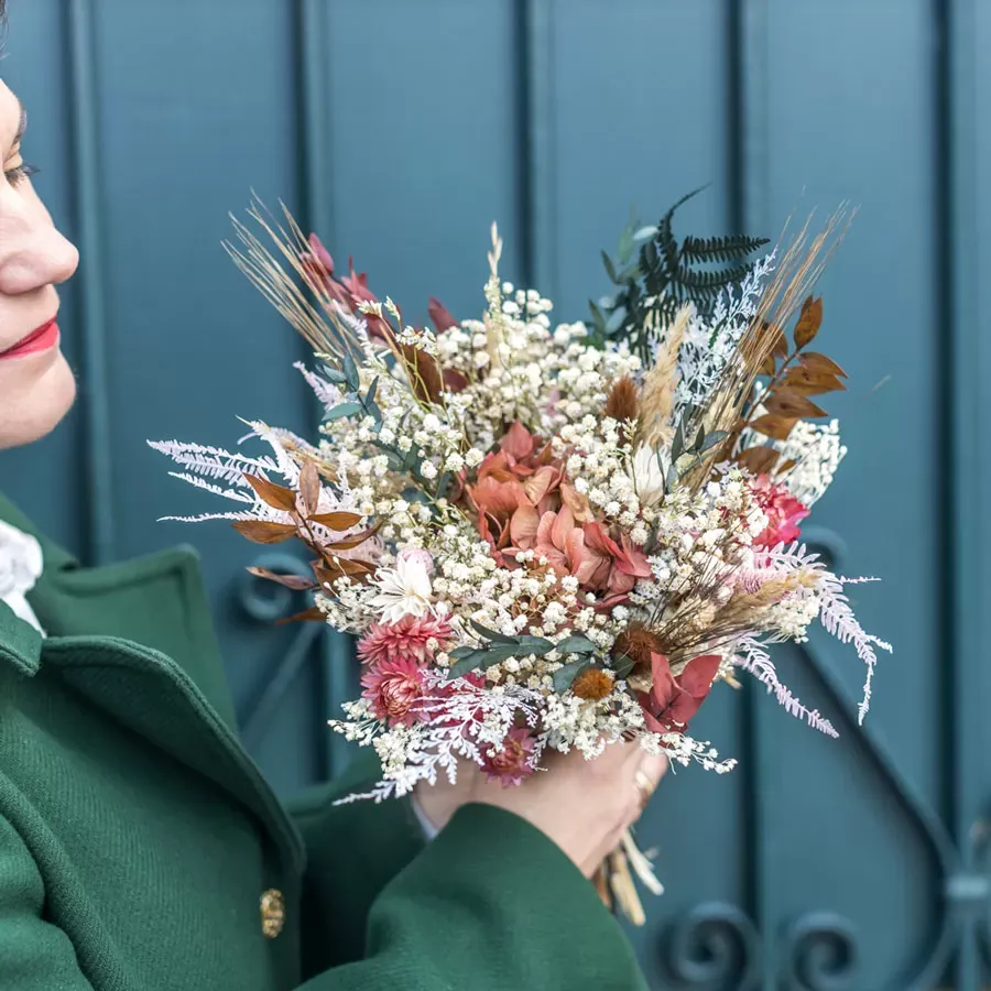 Illustration numéro 2 du produit Bouquet de fleurs séchées S MANON